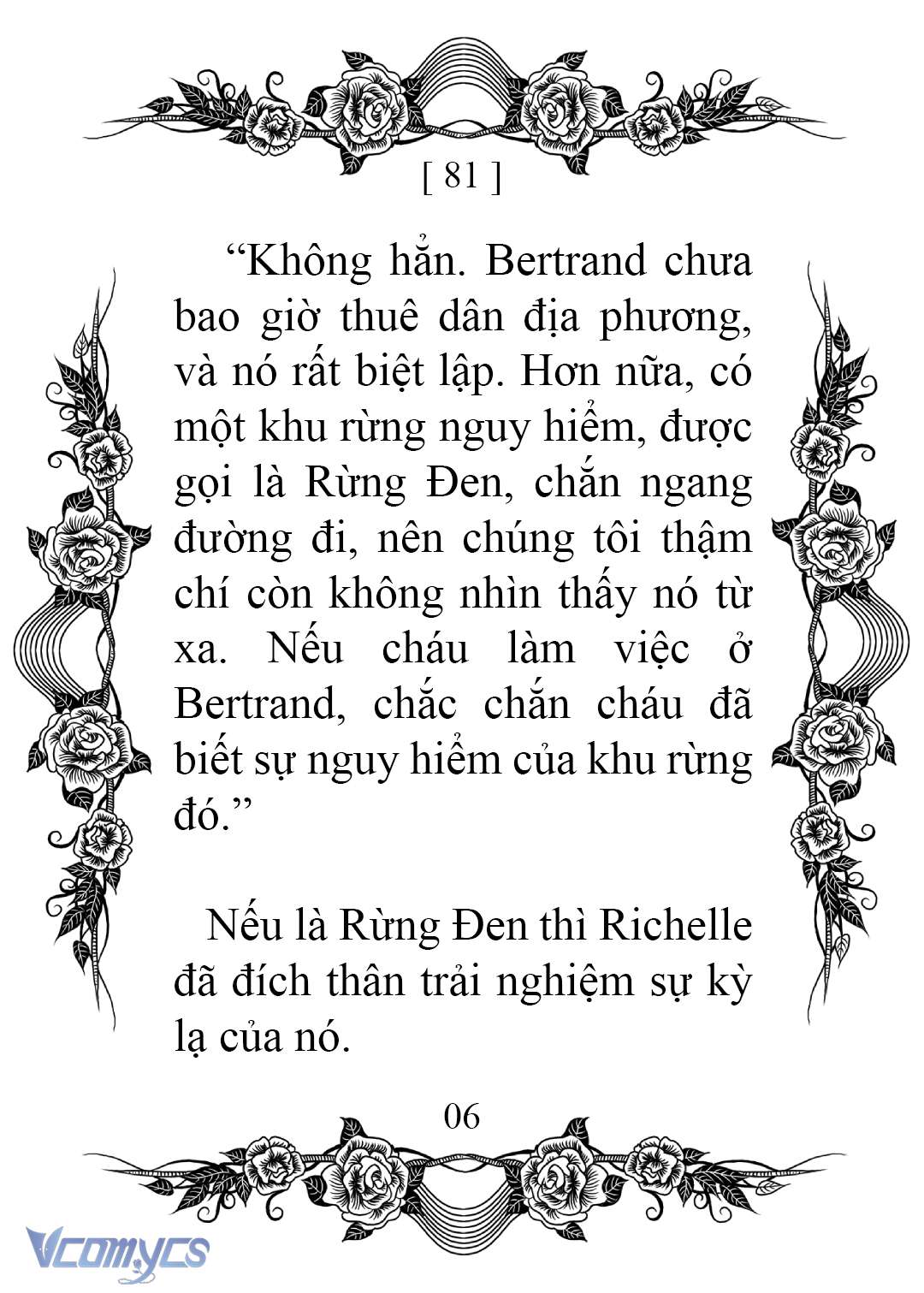 [Novel] Chào Mừng Đến Với Dinh Thự Hoa Hồng Chap 81 - Trang 2