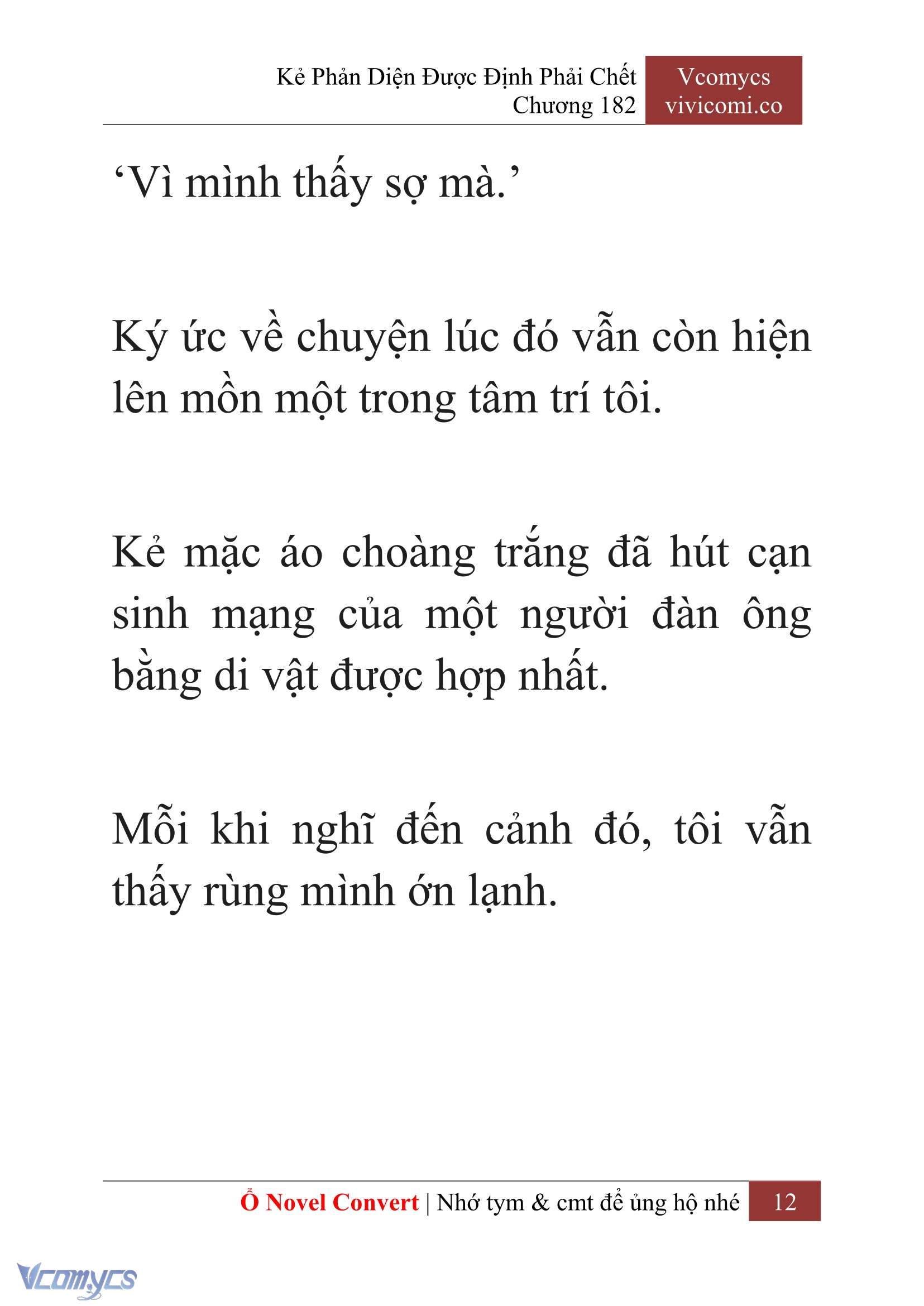 [Novel] Kẻ Phản Diện Được Định Phải Chết Chap 182 - Trang 2