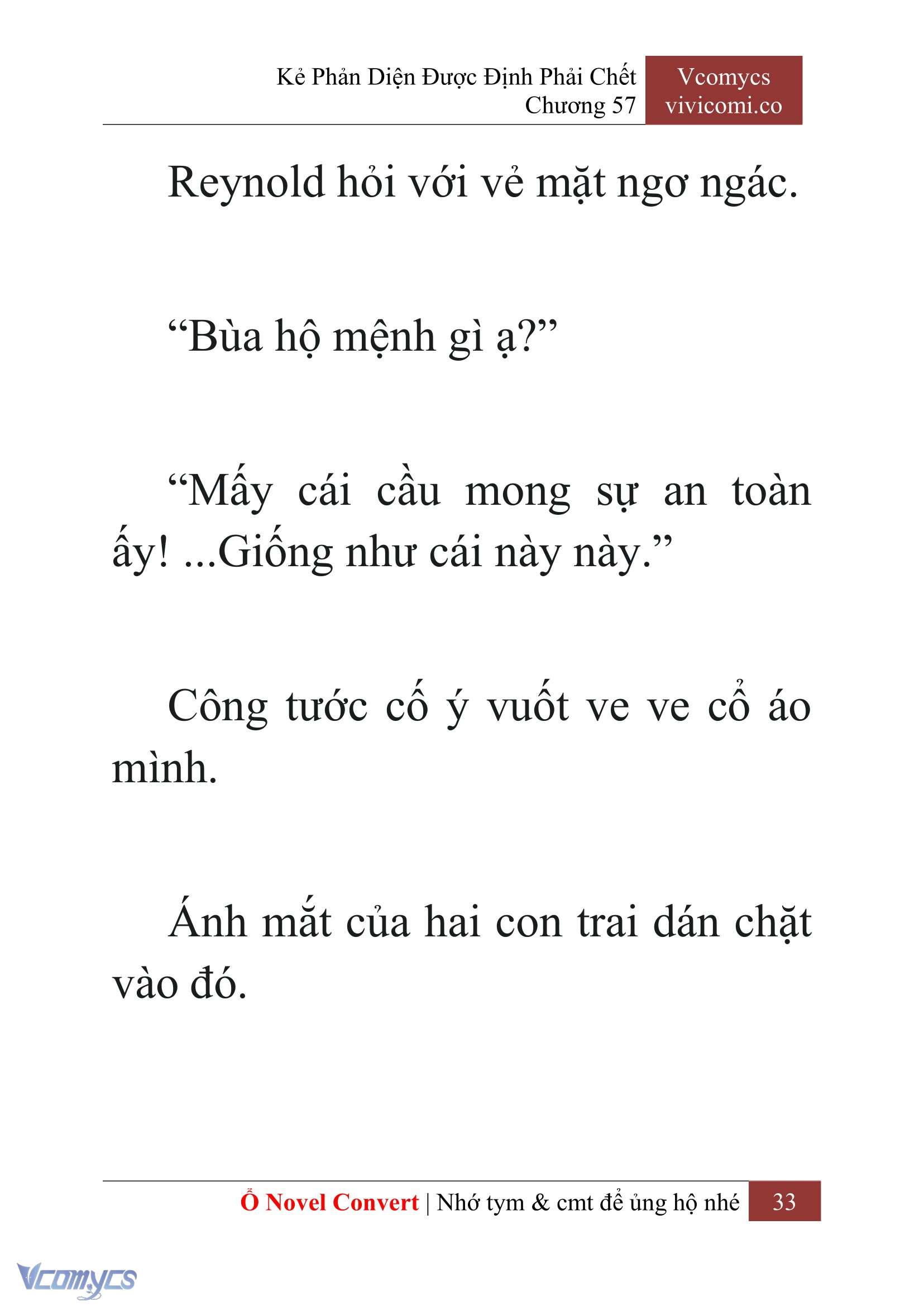 [Novel] Kẻ Phản Diện Được Định Phải Chết Chap 57 - Next Chap 58