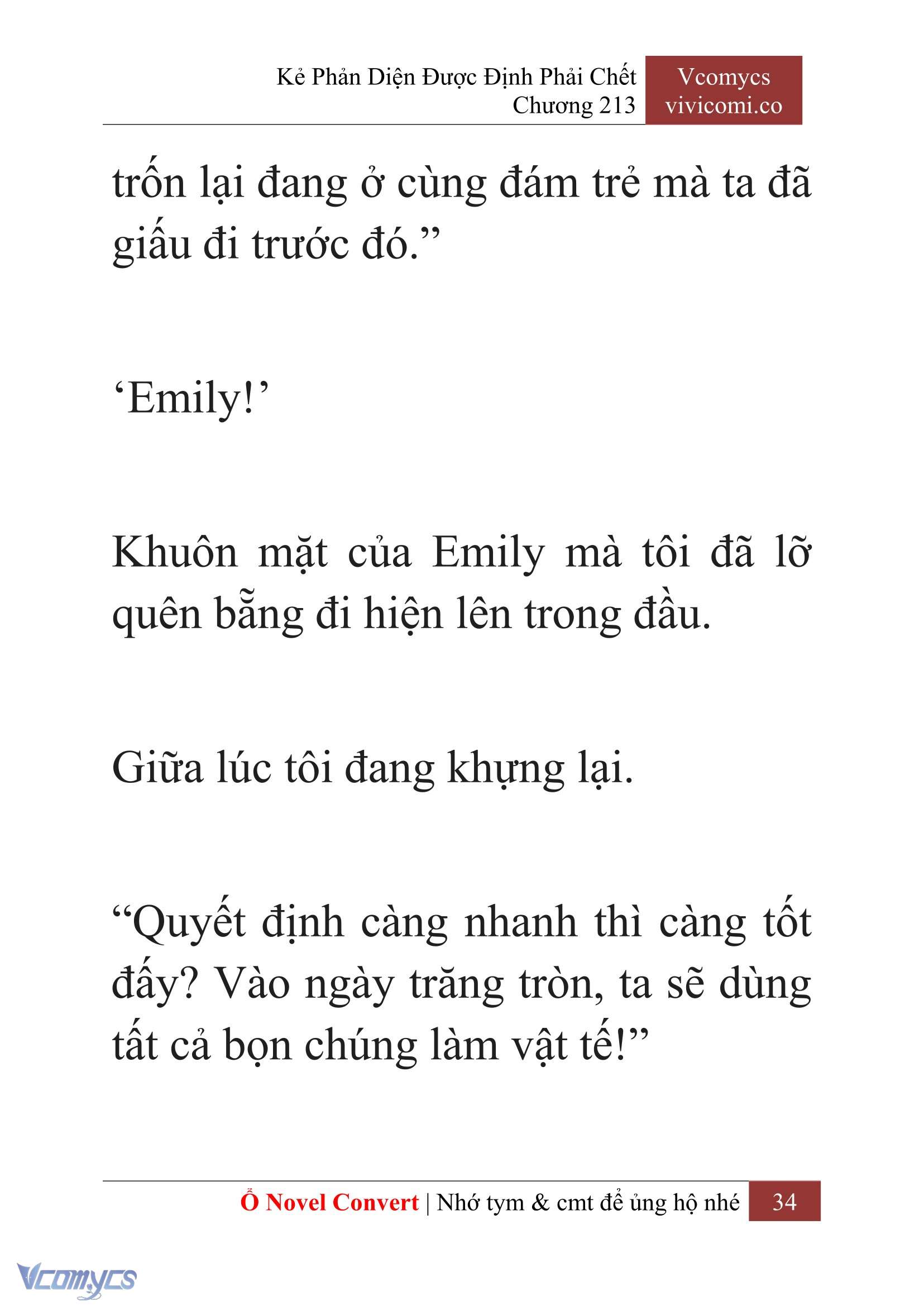 [Novel] Kẻ Phản Diện Được Định Phải Chết Chap 213 - Next Chap 214