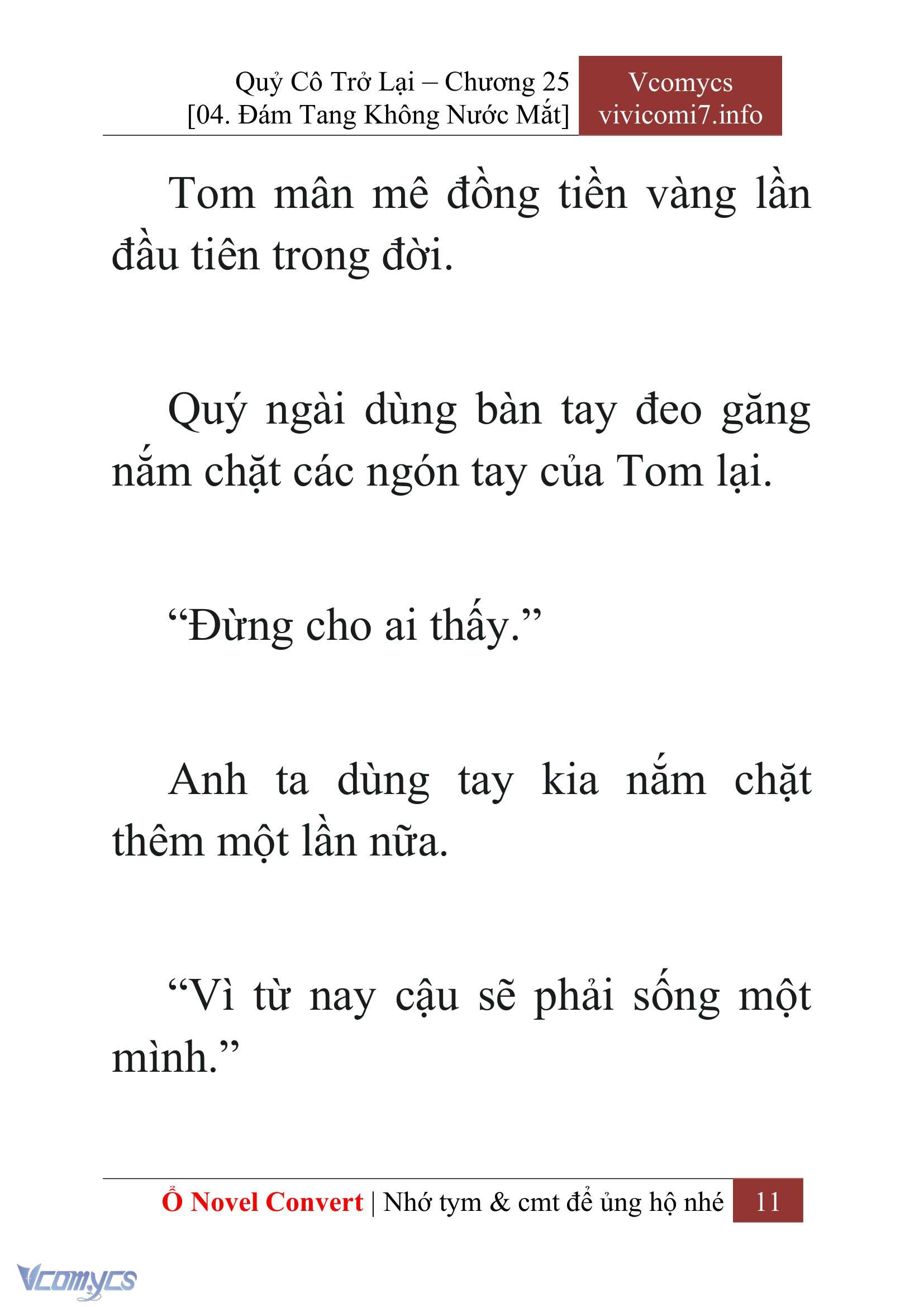 [Novel] Quý Cô Trở Lại Chap 25 - Trang 2