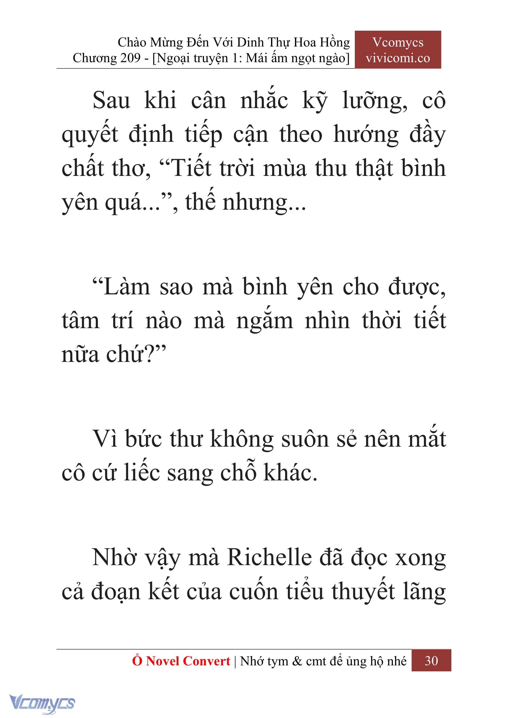 [Novel] Chào Mừng Đến Với Dinh Thự Hoa Hồng Chap 209 - Trang 2