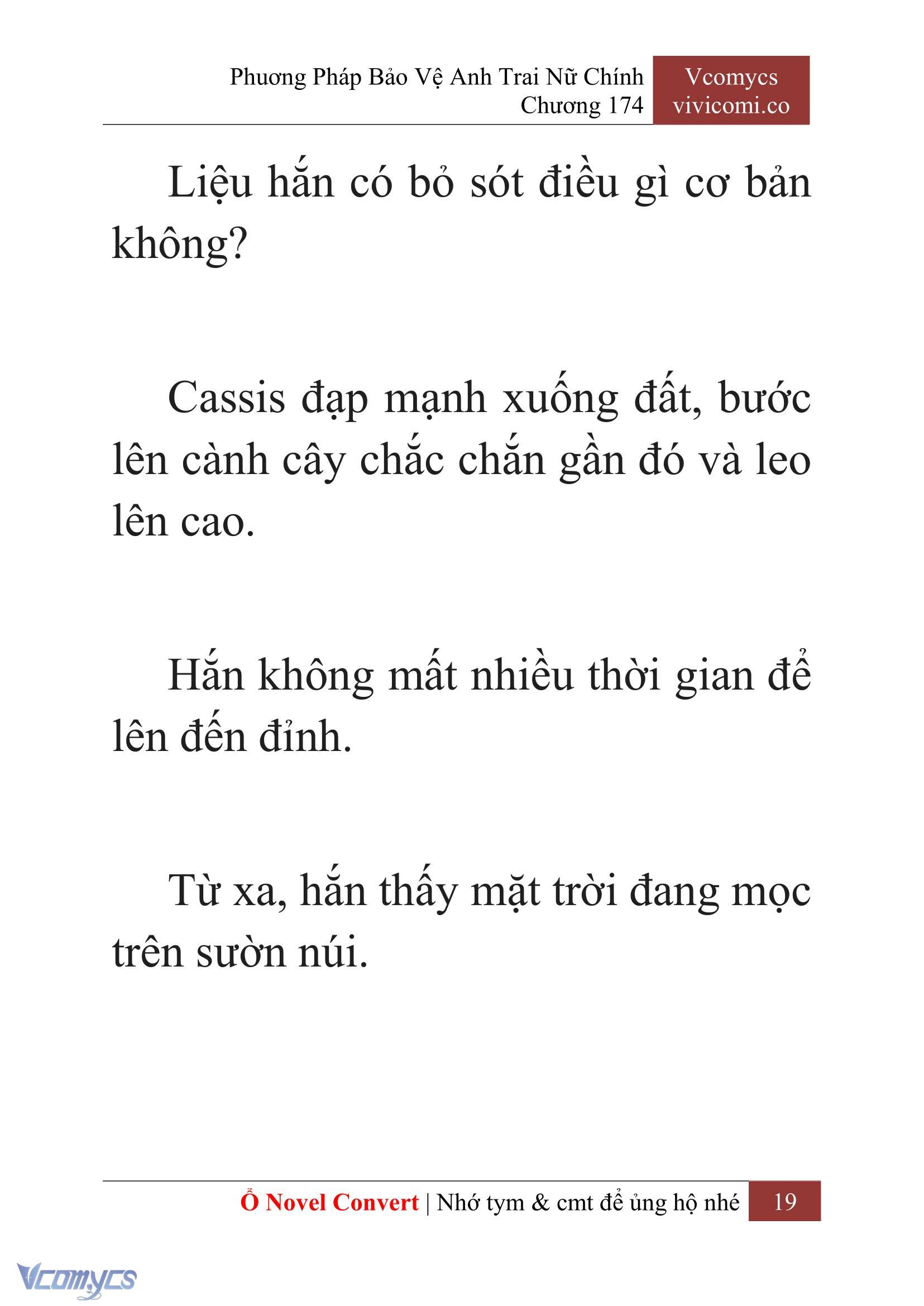 [Novel] Phương Pháp Bảo Vệ Anh Trai Nữ Chính Chap 174 - Trang 2