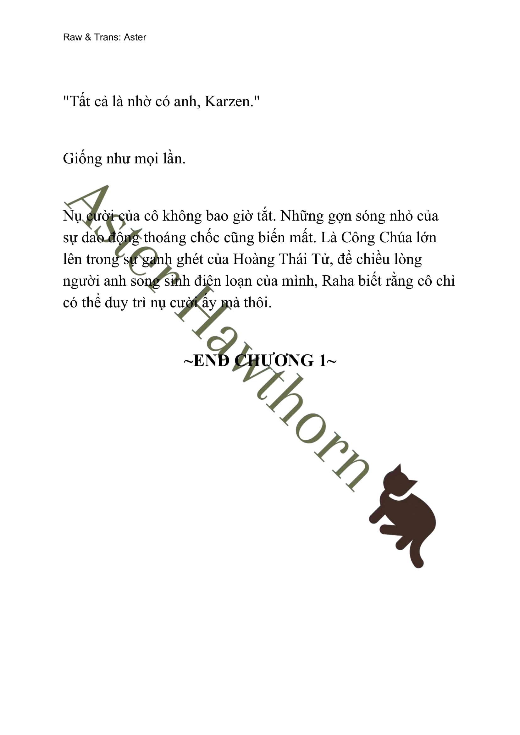 [NOVEL] Búp Bê Trong Phòng Ngủ Của Công Chúa Chap 1 - Trang 2