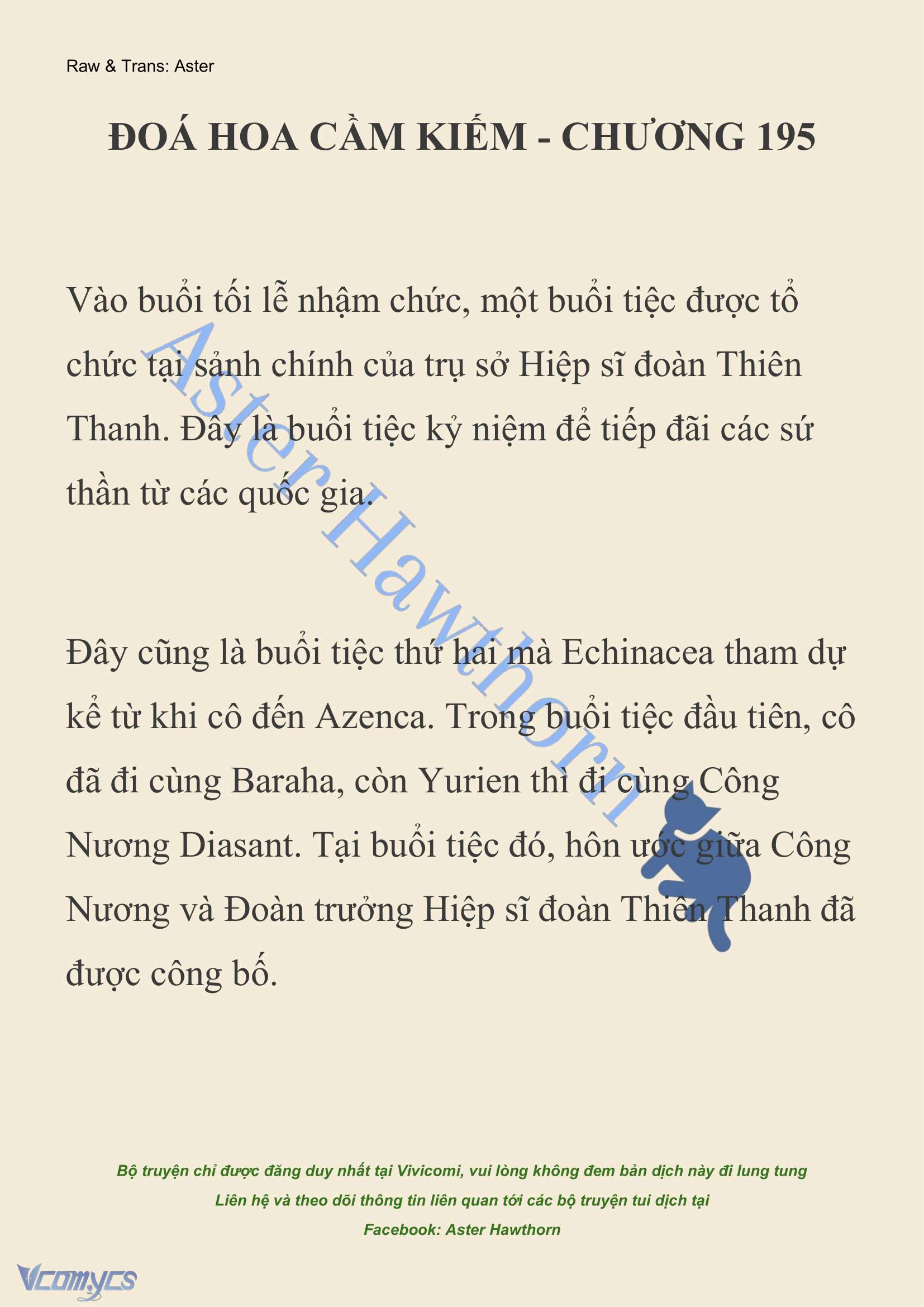 [NOVEL] Đóa Hoa Cầm Kiếm Chap 195 - Trang 2