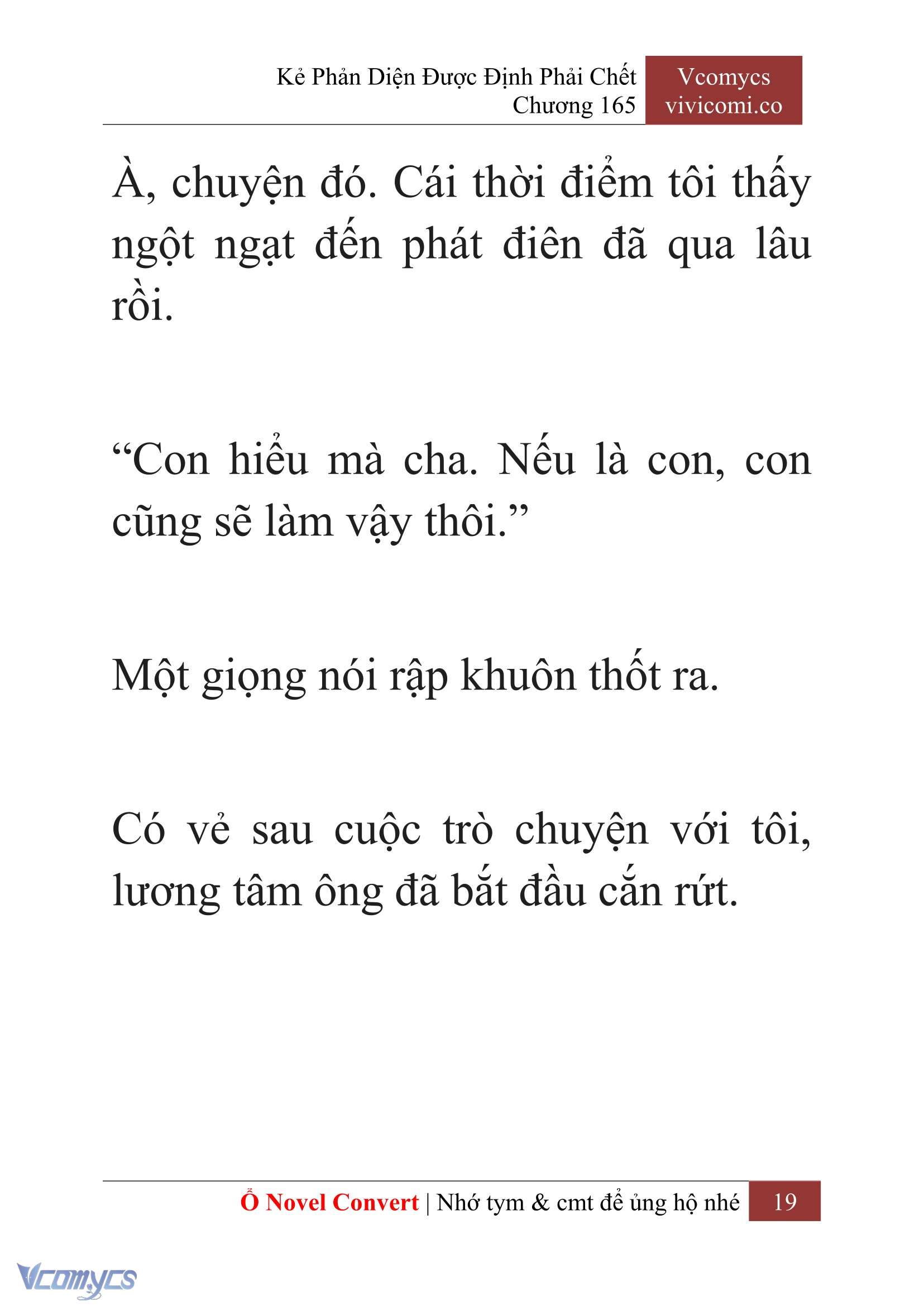 [Novel] Kẻ Phản Diện Được Định Phải Chết Chap 165 - Trang 2