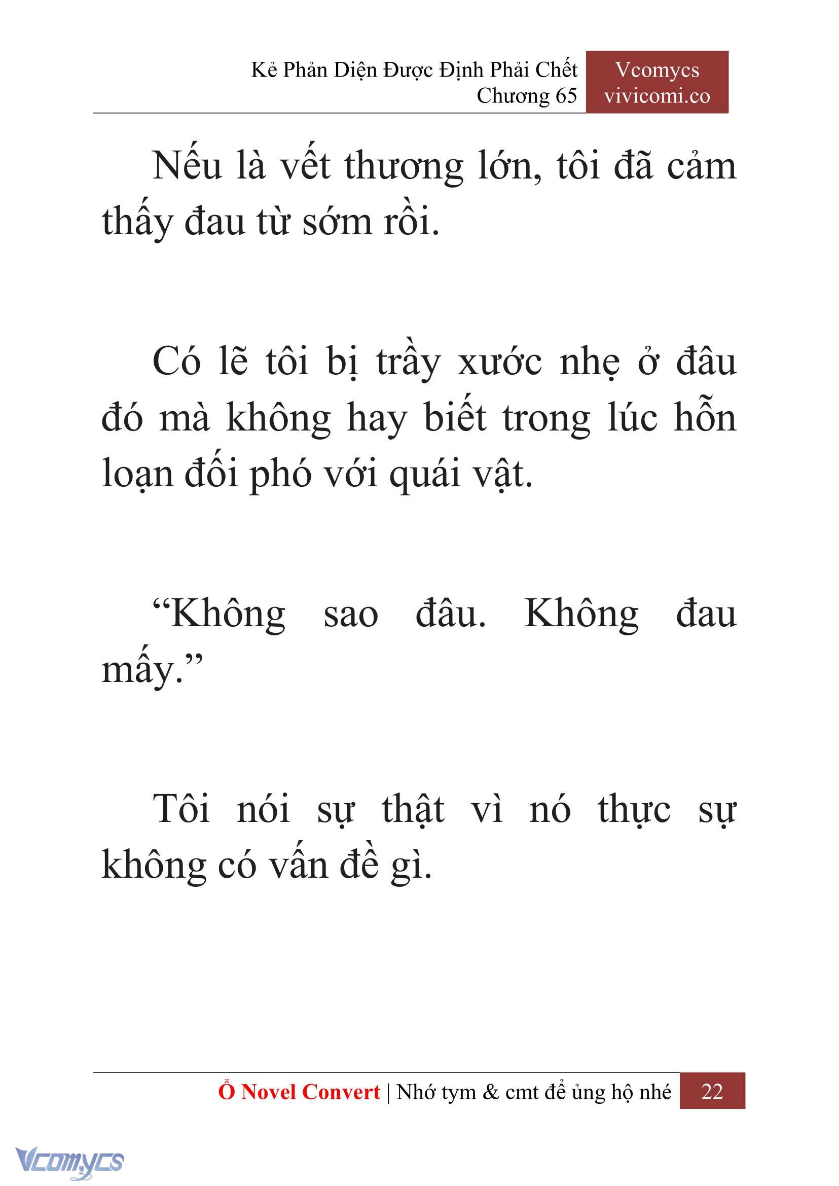 [Novel] Kẻ Phản Diện Được Định Phải Chết Chap 65 - Trang 2