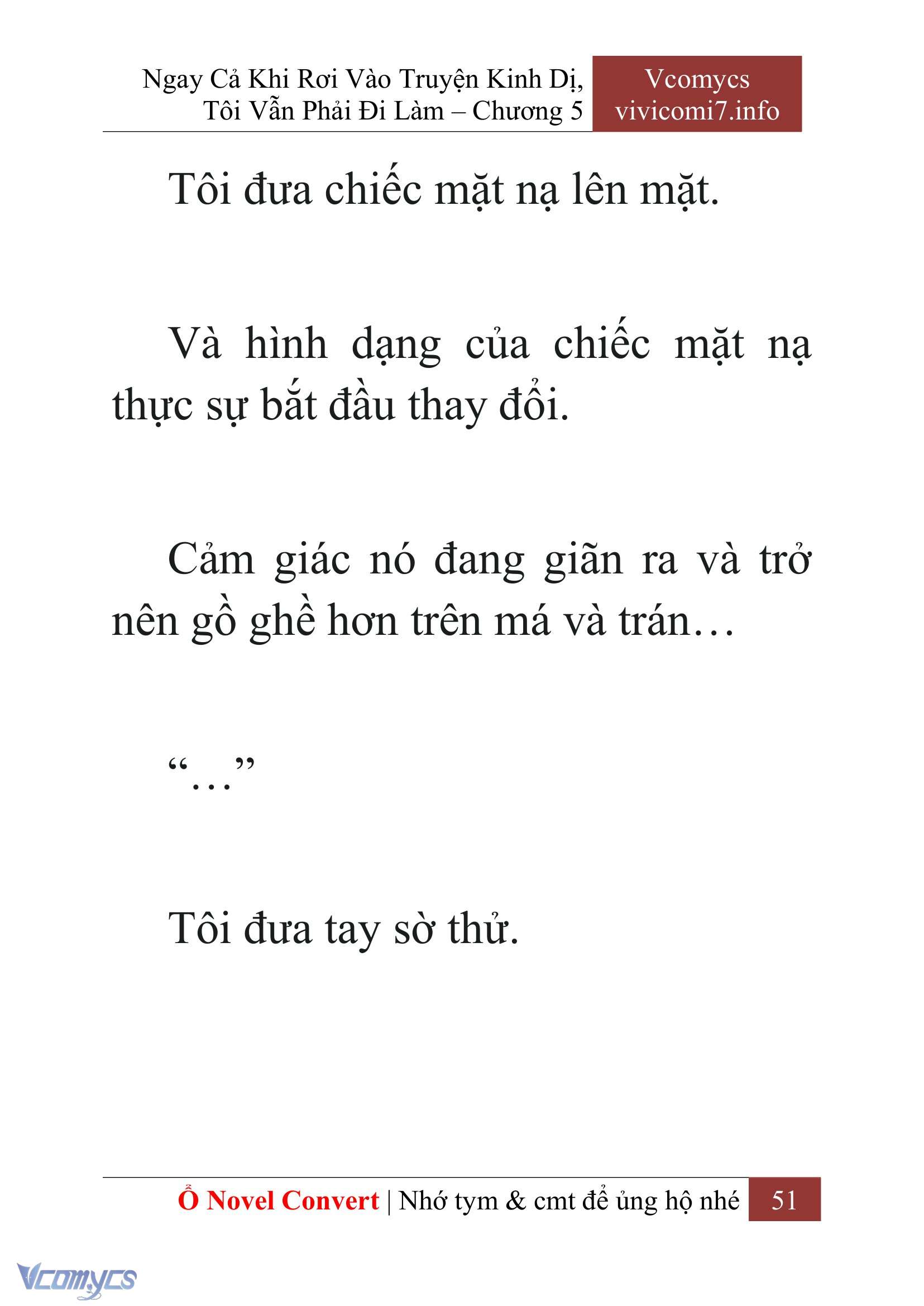 [Novel] Ngay Cả Khi Rơi Vào Truyện Kinh Dị, Tôi Vẫn Phải Đi Làm Chap 5 - Trang 2
