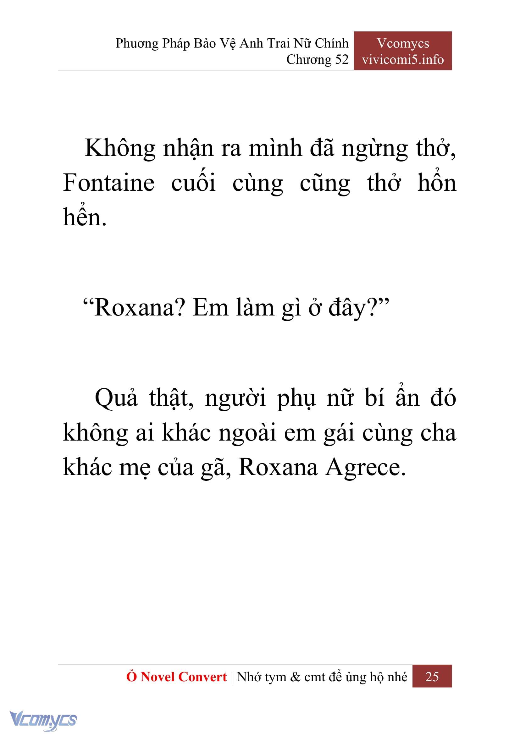 [Novel] Phương Pháp Bảo Vệ Anh Trai Nữ Chính Chap 52 - Trang 2