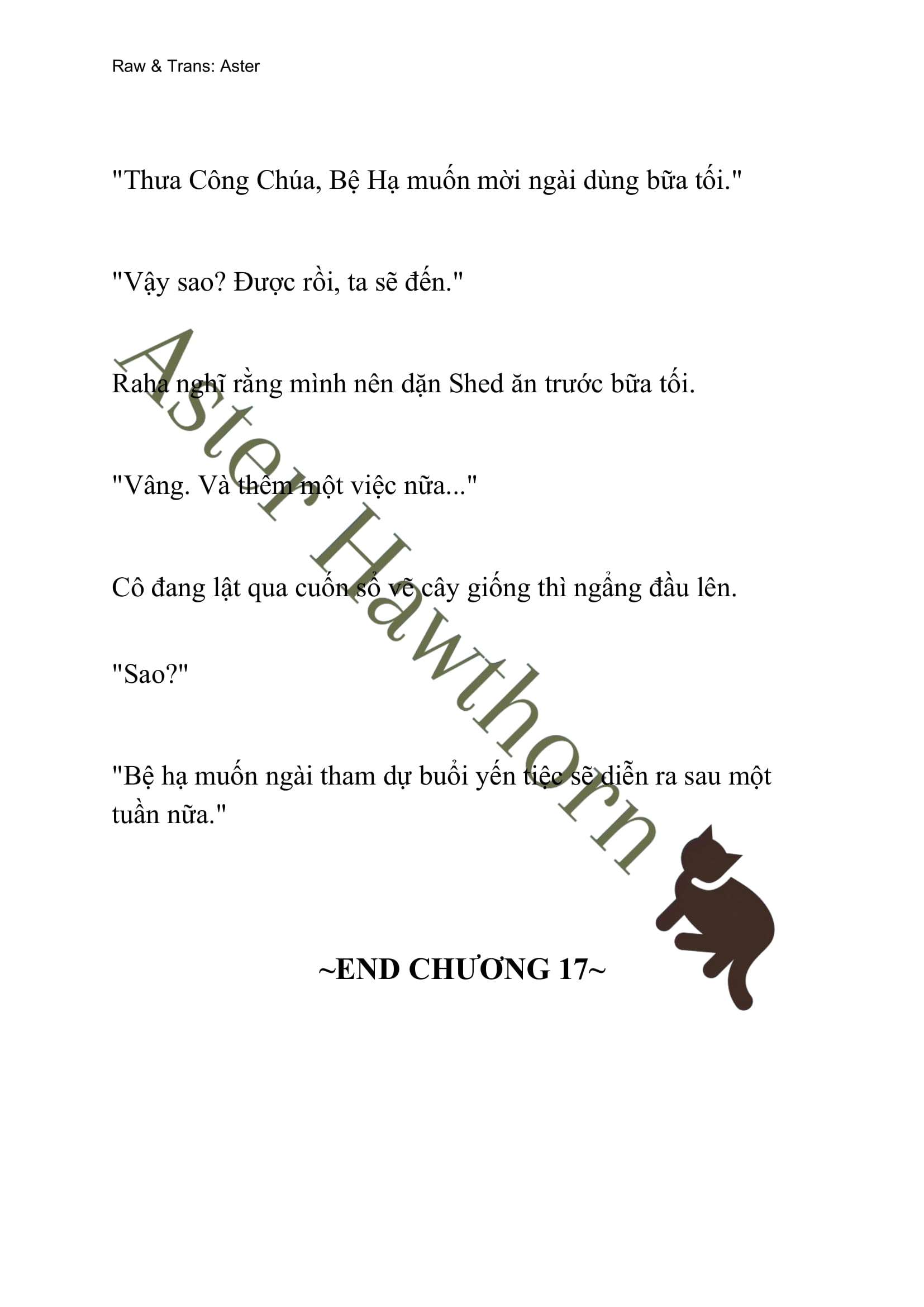 [NOVEL] Búp Bê Trong Phòng Ngủ Của Công Chúa Chap 17 - Trang 2