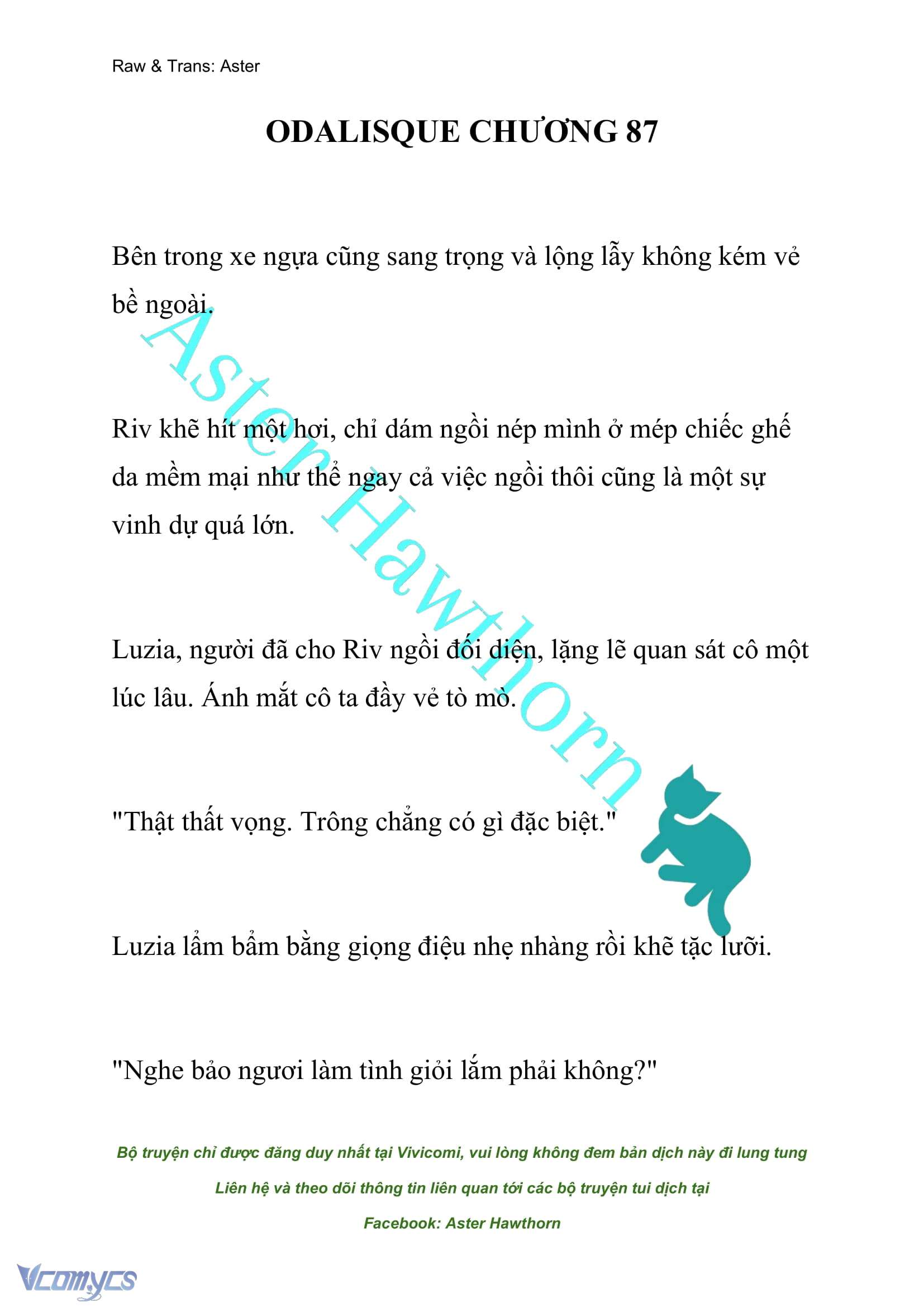 [NOVEL] Odalisque Chap 87 - Next Chap 88