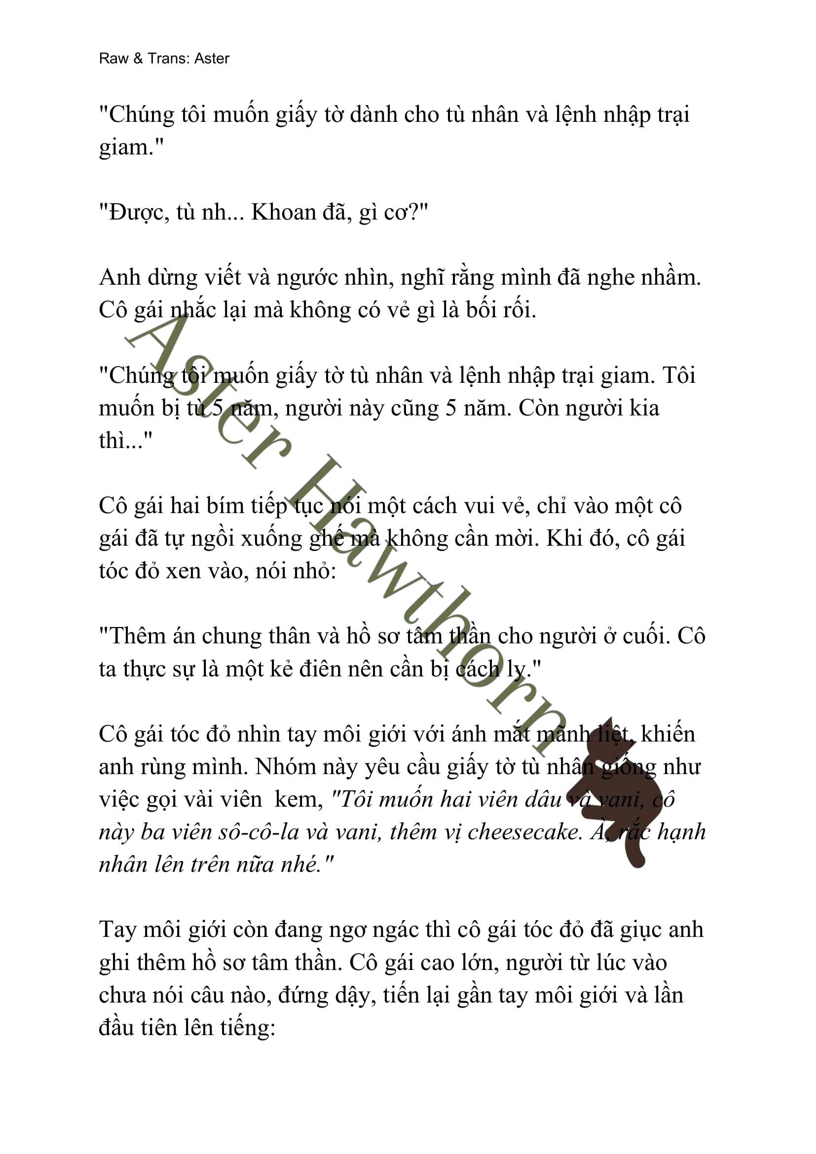 [NOVEL] Tình Yêu Chốn Ngục Tù Chap 4 - Trang 2