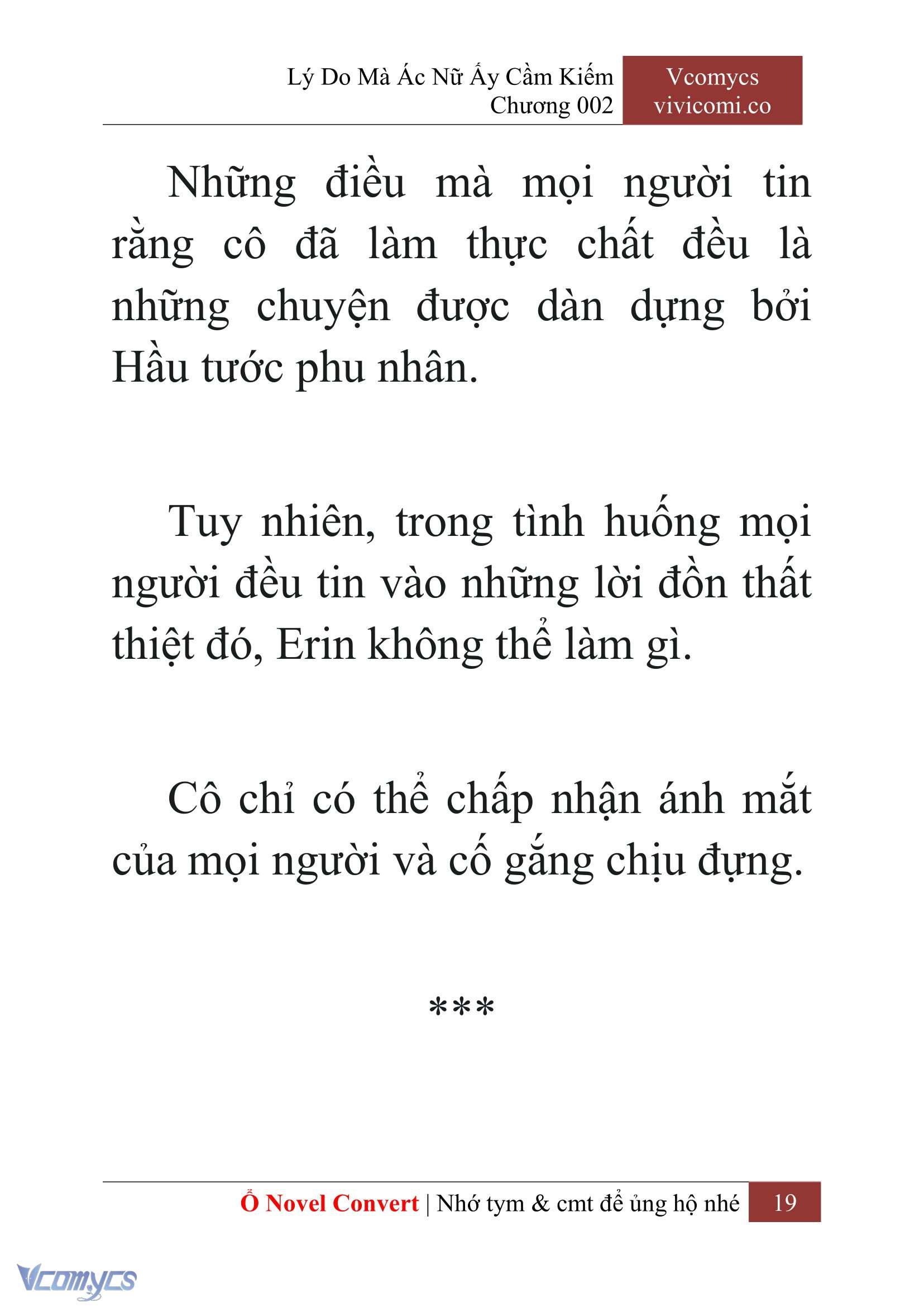 [Novel] Lý Do Mà Ác Nữ Ấy Cầm Kiếm Chap 2 - Next Chap 3