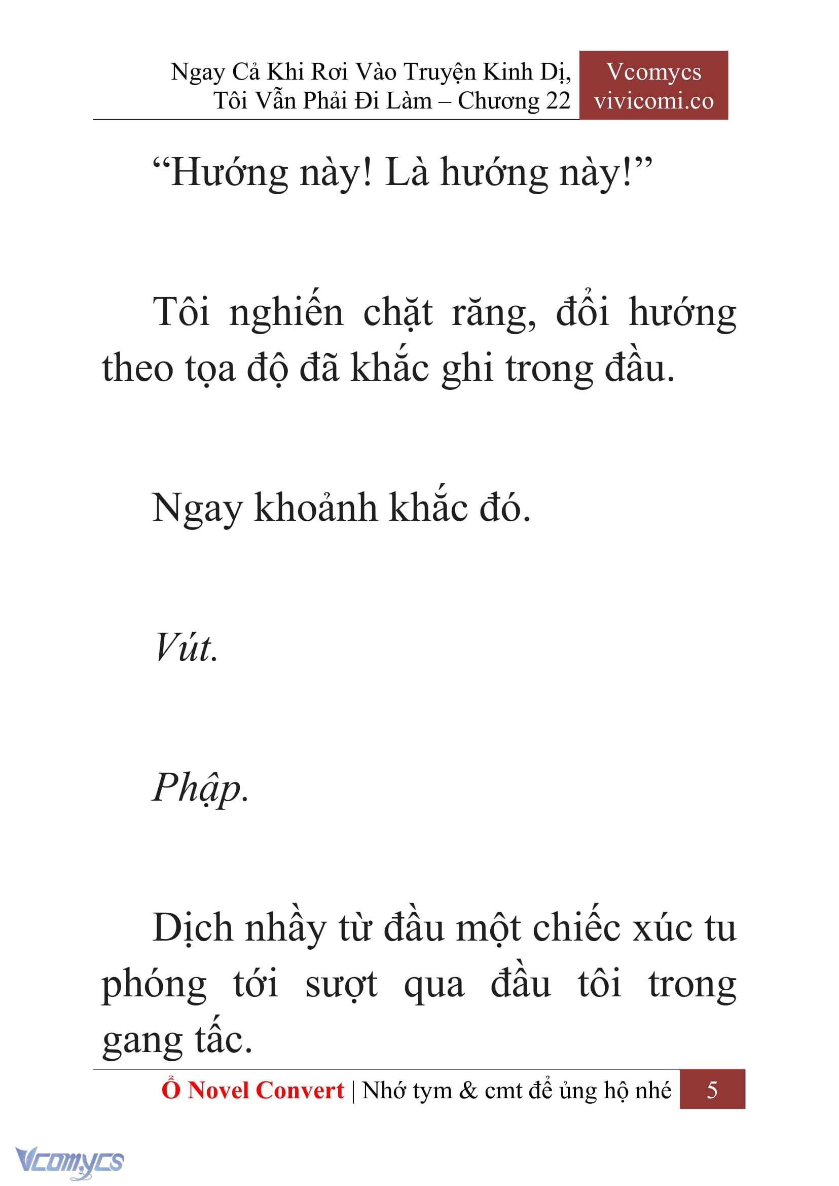 [Novel] Ngay Cả Khi Rơi Vào Truyện Kinh Dị, Tôi Vẫn Phải Đi Làm Chap 22 - Trang 2