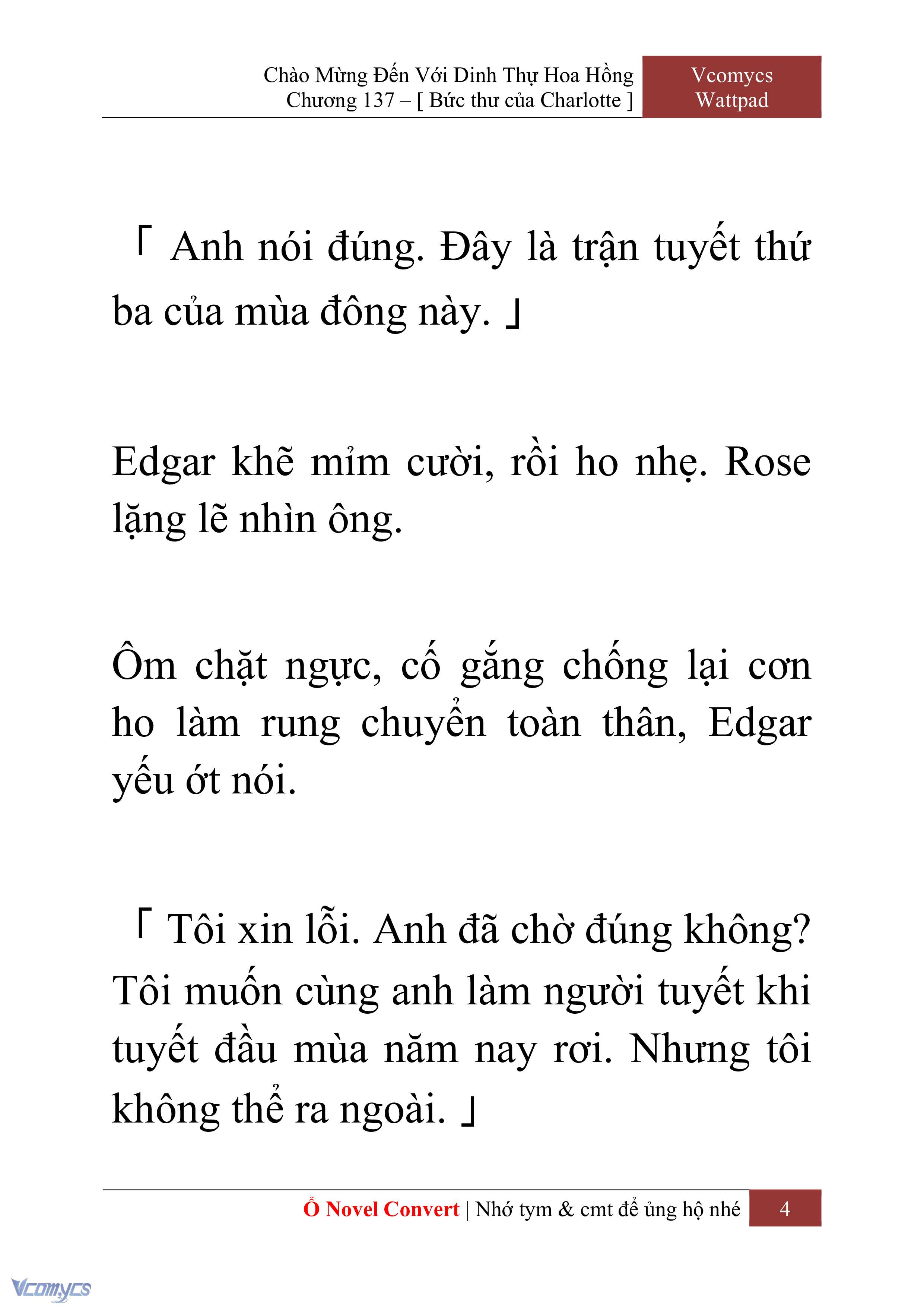 [Novel] Chào Mừng Đến Với Dinh Thự Hoa Hồng Chap 137 - Trang 2
