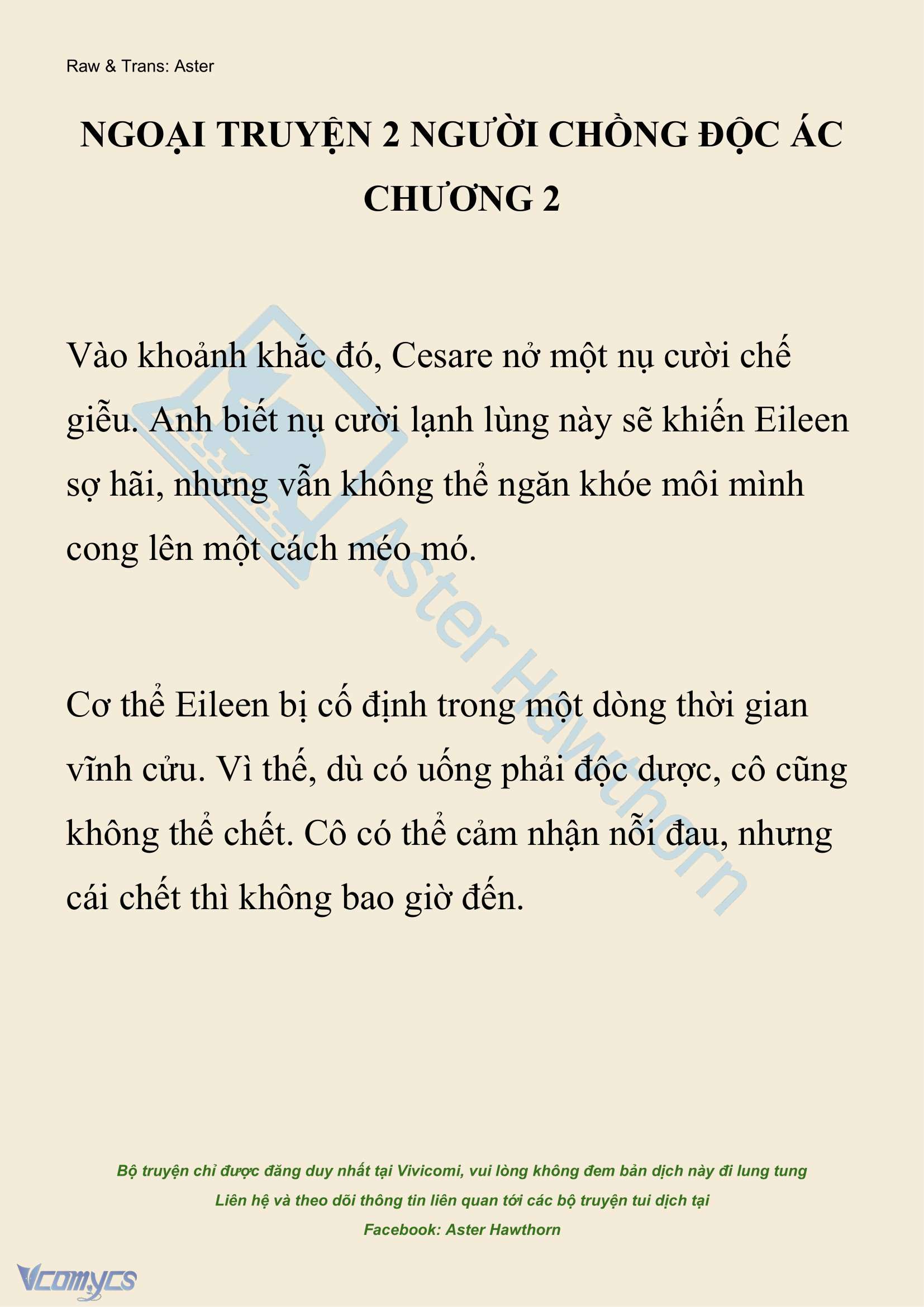 [NOVEL] Người Chồng Độc Ác Chap 246 - Trang 2