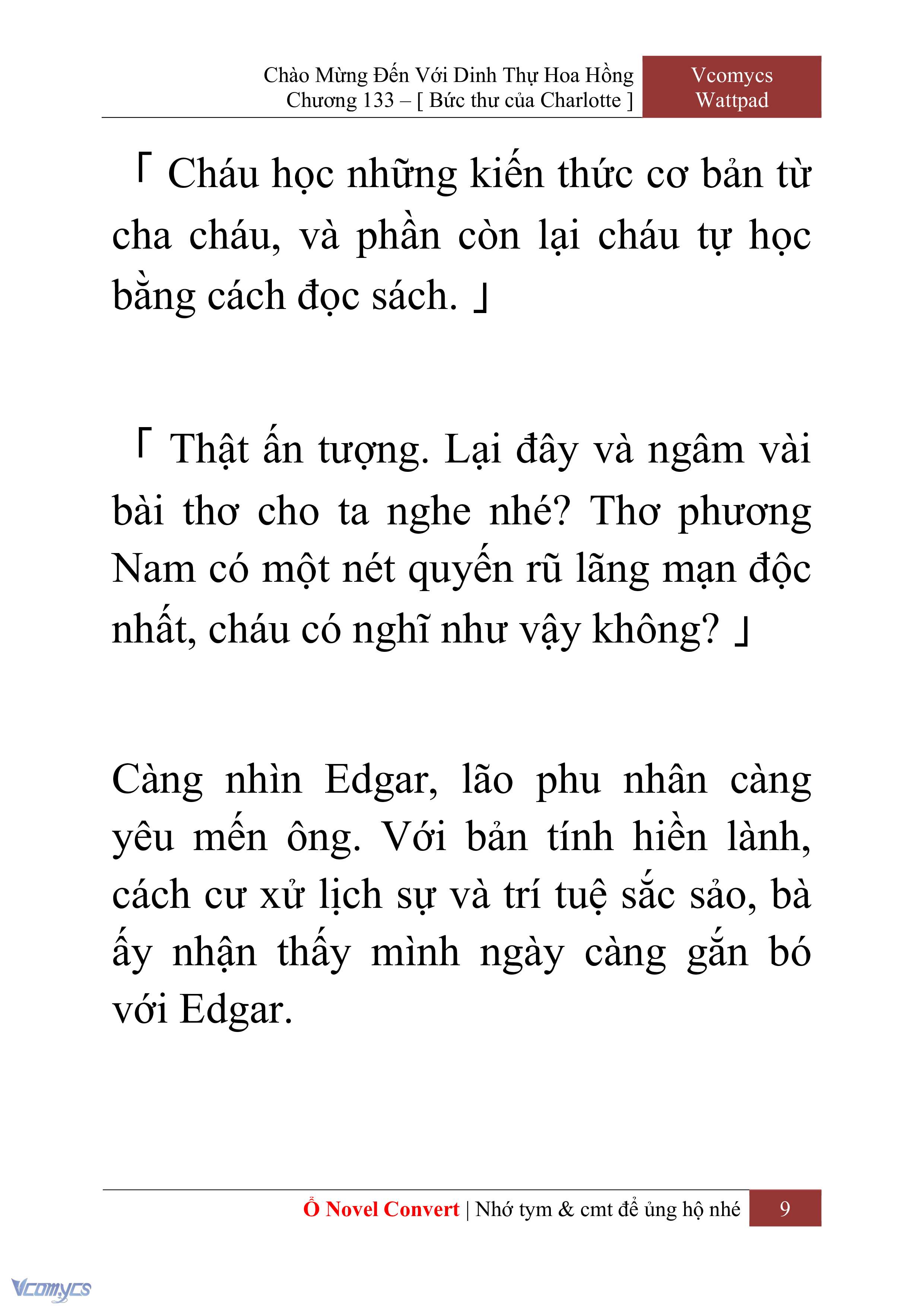 [Novel] Chào Mừng Đến Với Dinh Thự Hoa Hồng Chap 133 - Trang 2