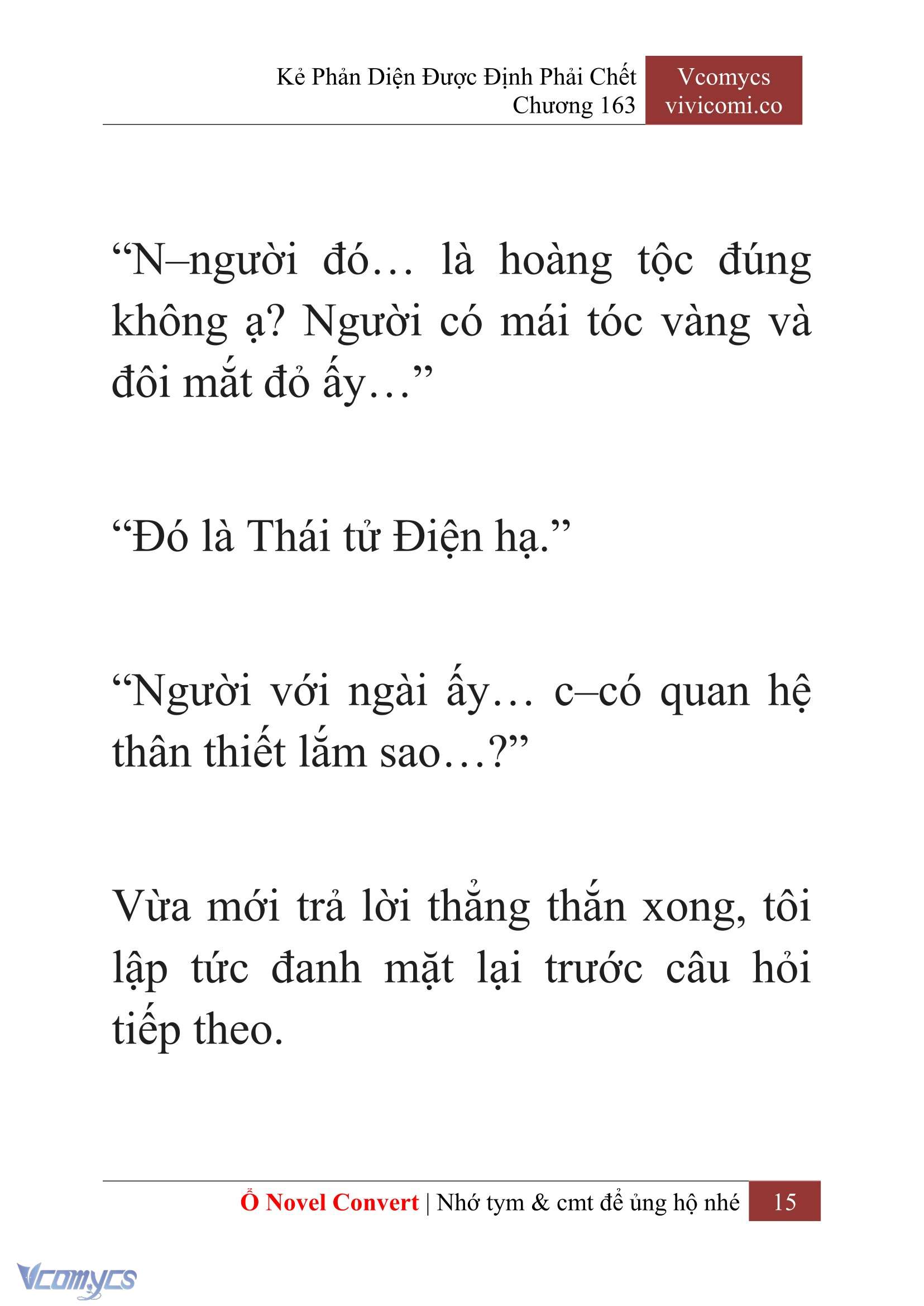 [Novel] Kẻ Phản Diện Được Định Phải Chết Chap 163 - Trang 2