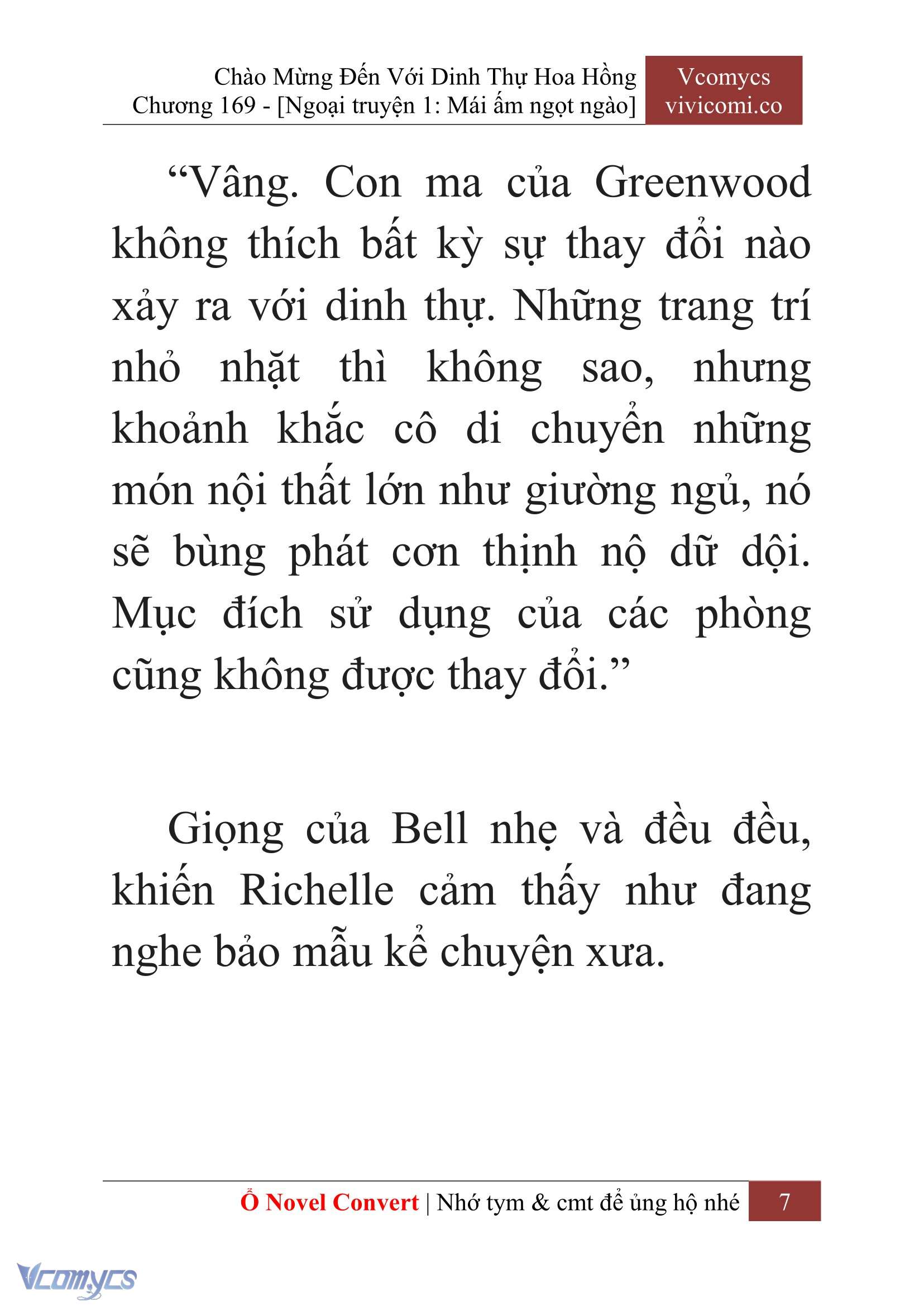[Novel] Chào Mừng Đến Với Dinh Thự Hoa Hồng Chap 169 - Trang 2