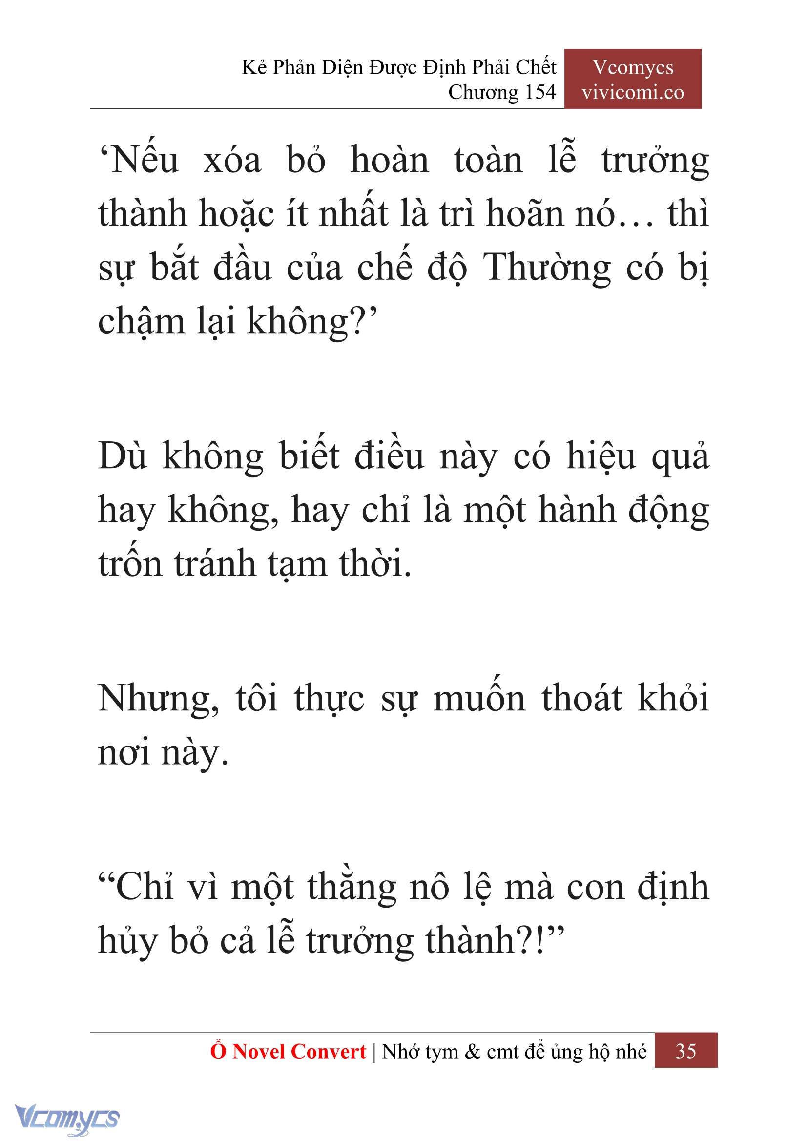[Novel] Kẻ Phản Diện Được Định Phải Chết Chap 154 - Trang 2