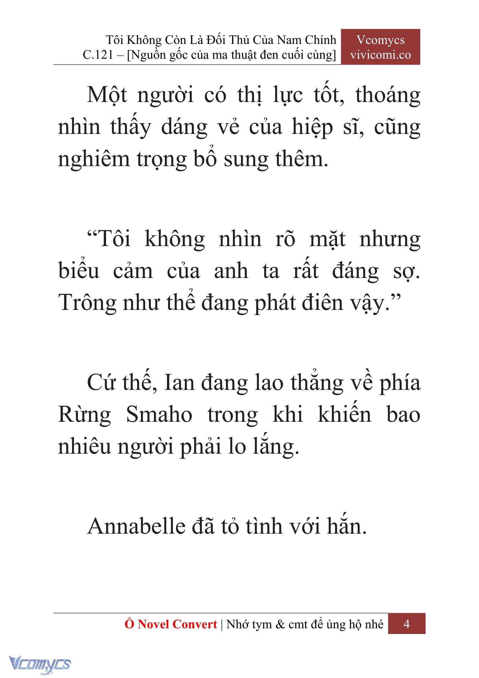 [Novel] Tôi Không Còn Là Đối Thủ Của Nam Chính Chap 121 - Trang 2