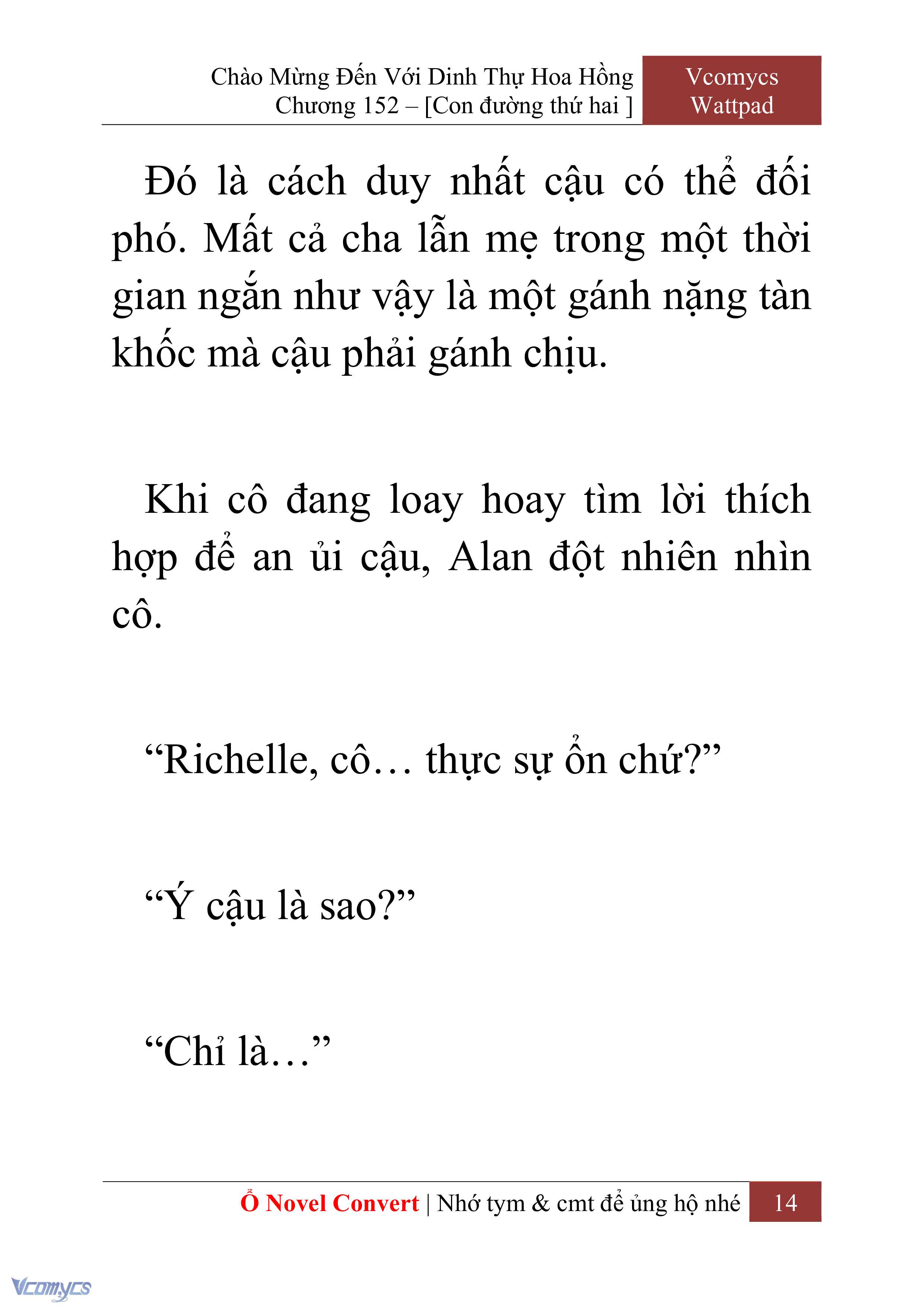 [Novel] Chào Mừng Đến Với Dinh Thự Hoa Hồng Chap 152 - Trang 2