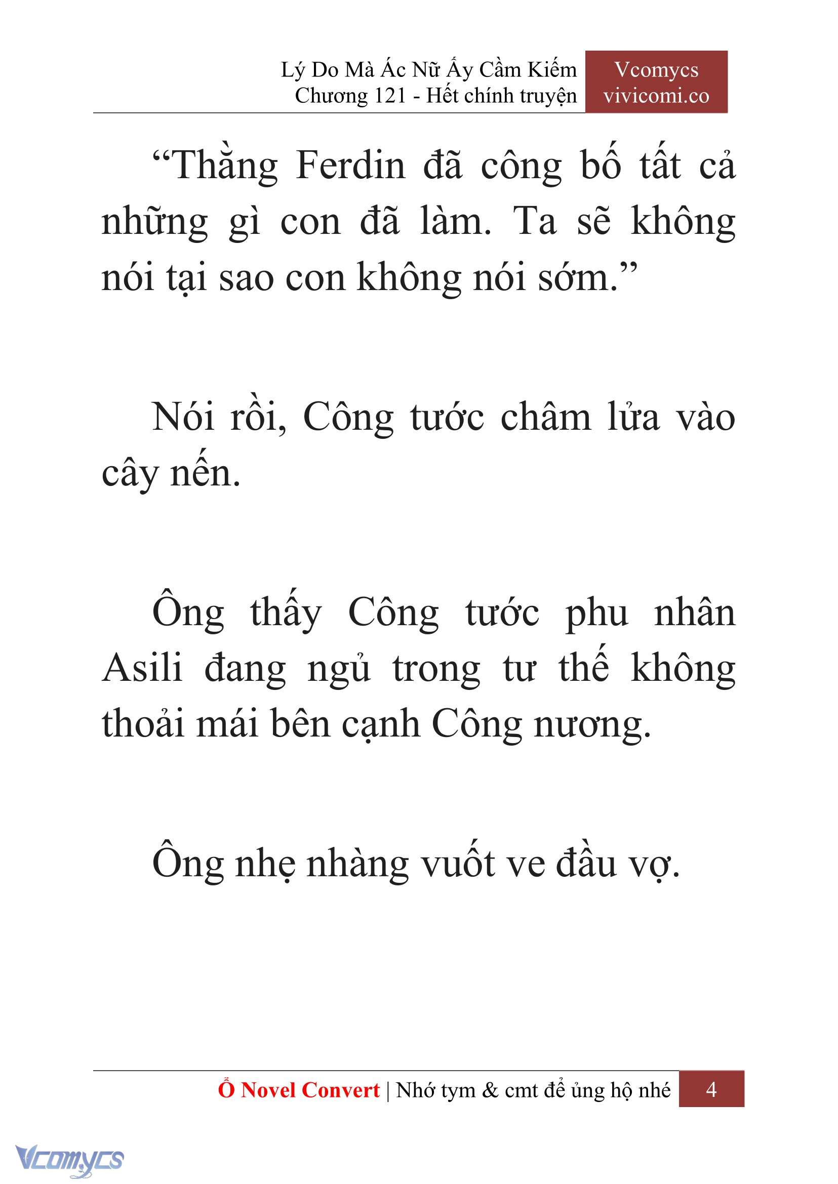 [Novel] Lý Do Mà Ác Nữ Ấy Cầm Kiếm Chap 121 - Trang 2