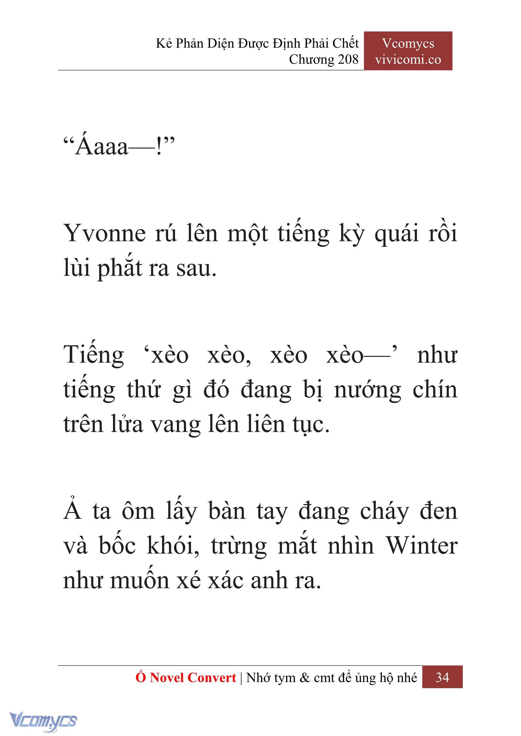 [Novel] Kẻ Phản Diện Được Định Phải Chết Chap 208 - Next Chap 209