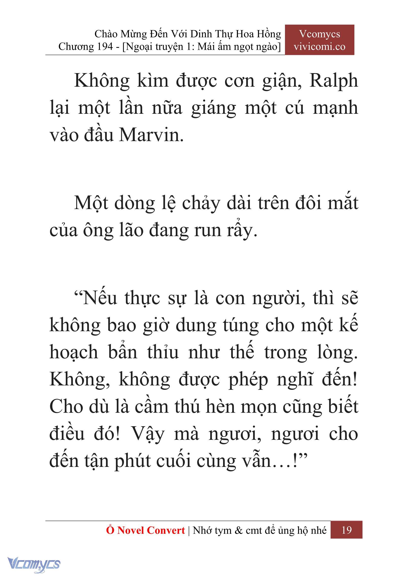 [Novel] Chào Mừng Đến Với Dinh Thự Hoa Hồng Chap 194 - Trang 2