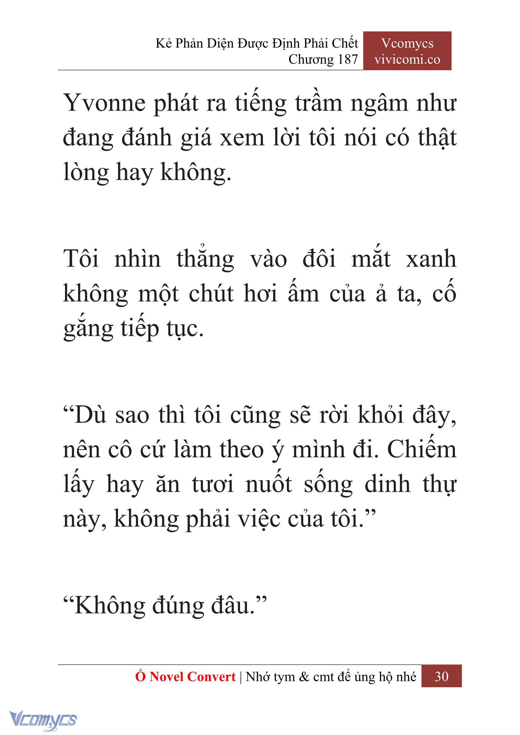 [Novel] Kẻ Phản Diện Được Định Phải Chết Chap 187 - Trang 2