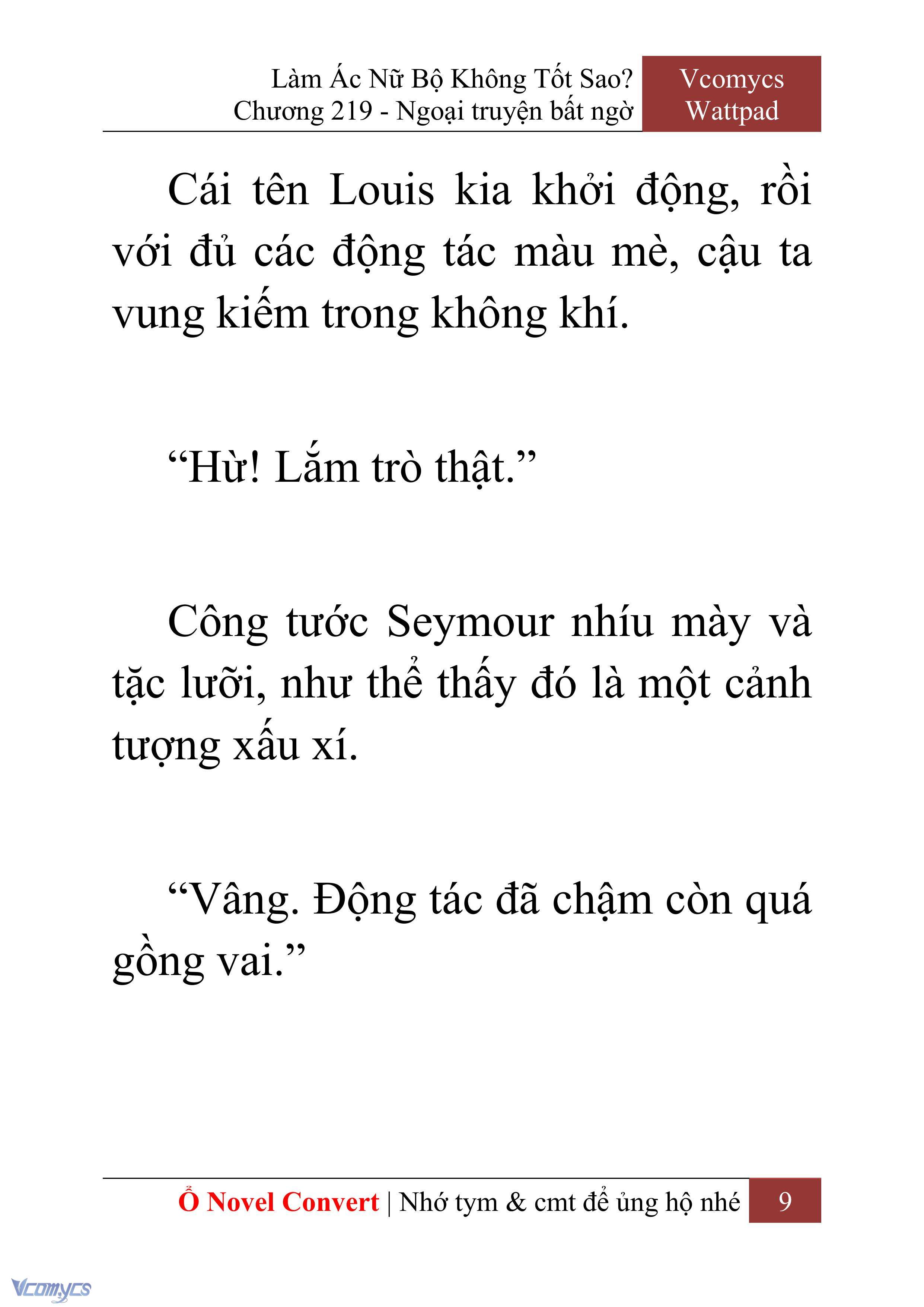 [Novel] Làm Ác Nữ Bộ Không Tốt Sao? Chap 219 - Trang 2