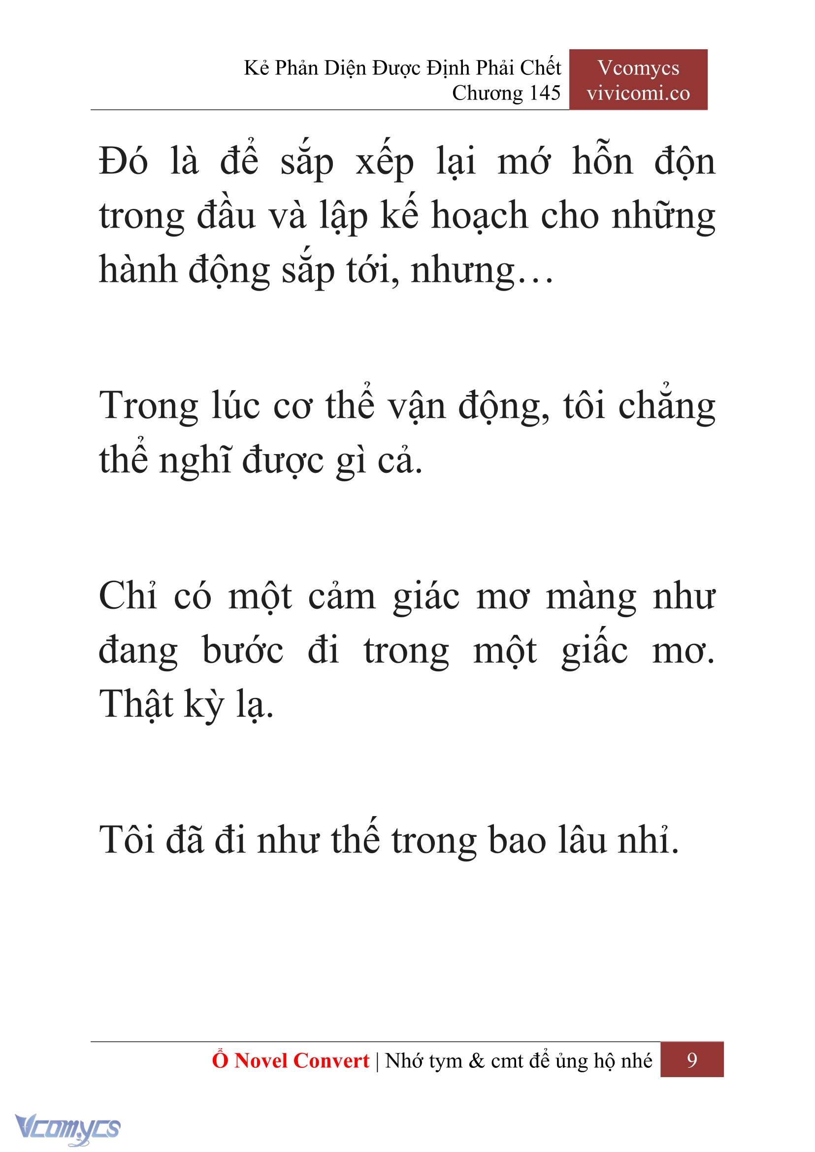 [Novel] Kẻ Phản Diện Được Định Phải Chết Chap 145 - Trang 2