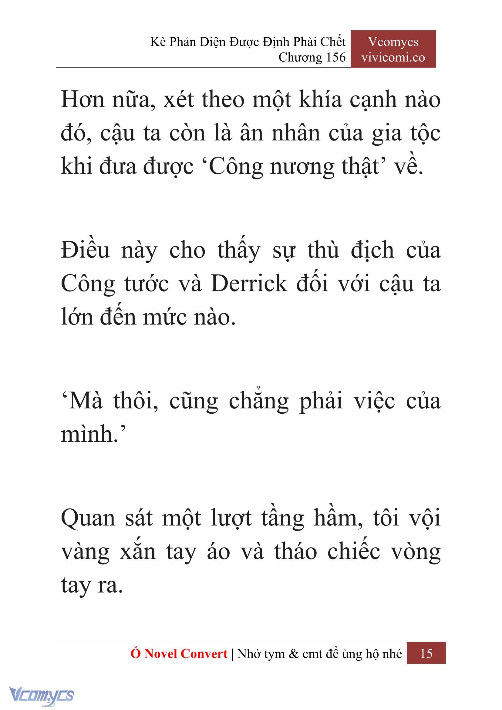 [Novel] Kẻ Phản Diện Được Định Phải Chết Chap 156 - Trang 2