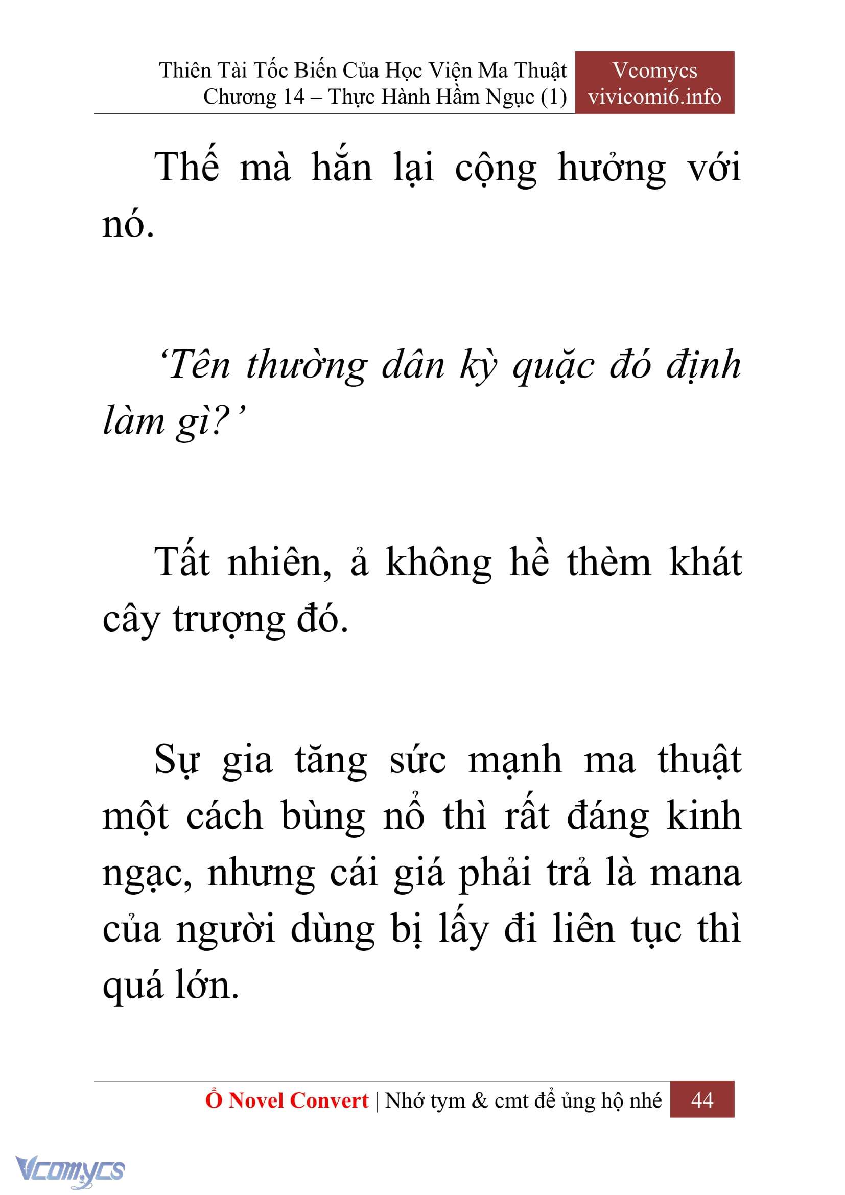 [Novel] Thiên Tài Tốc Biến Của Học Viện Ma Thuật Chap 14 - Trang 2