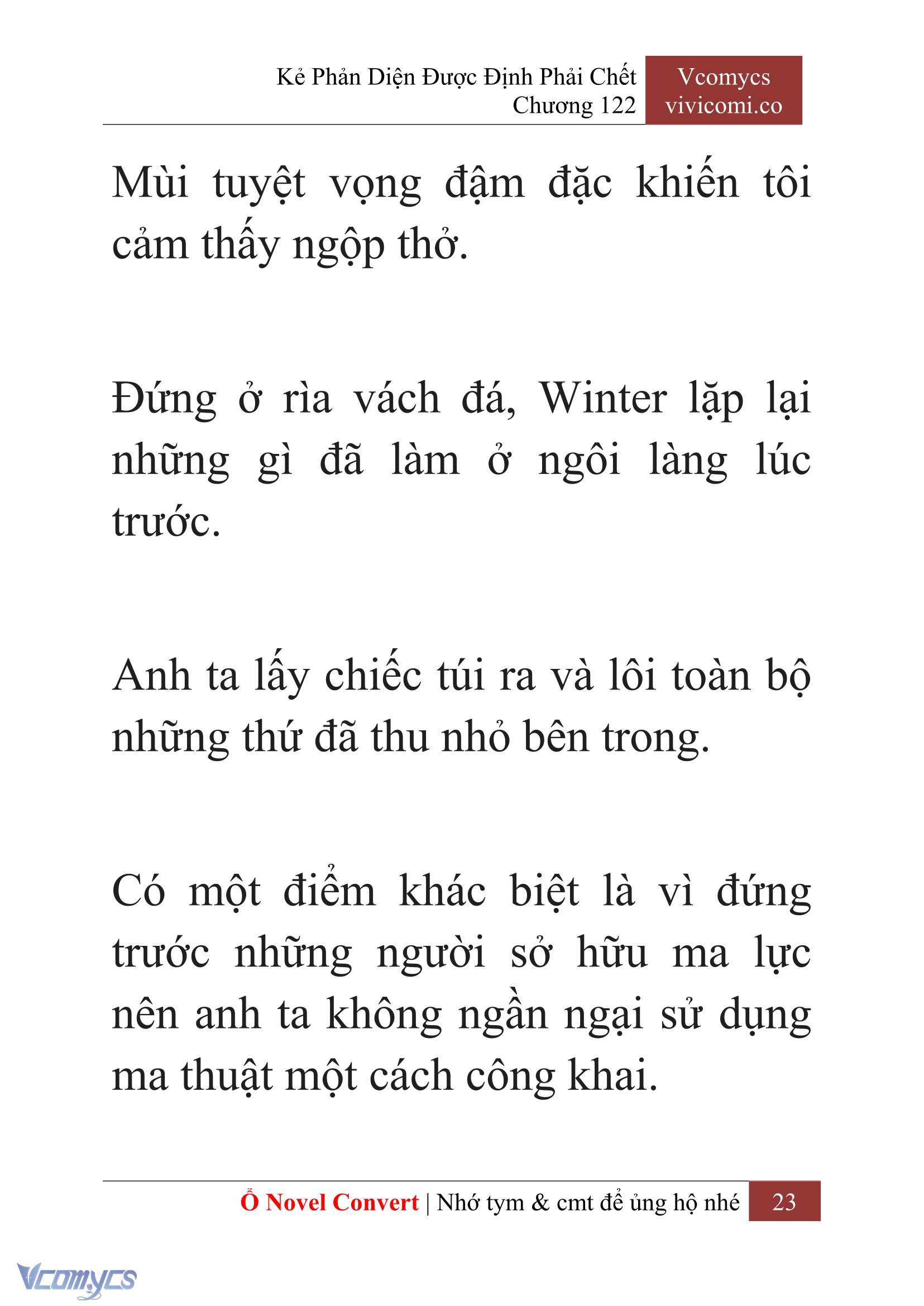 [Novel] Kẻ Phản Diện Được Định Phải Chết Chap 122 - Next Chap 123