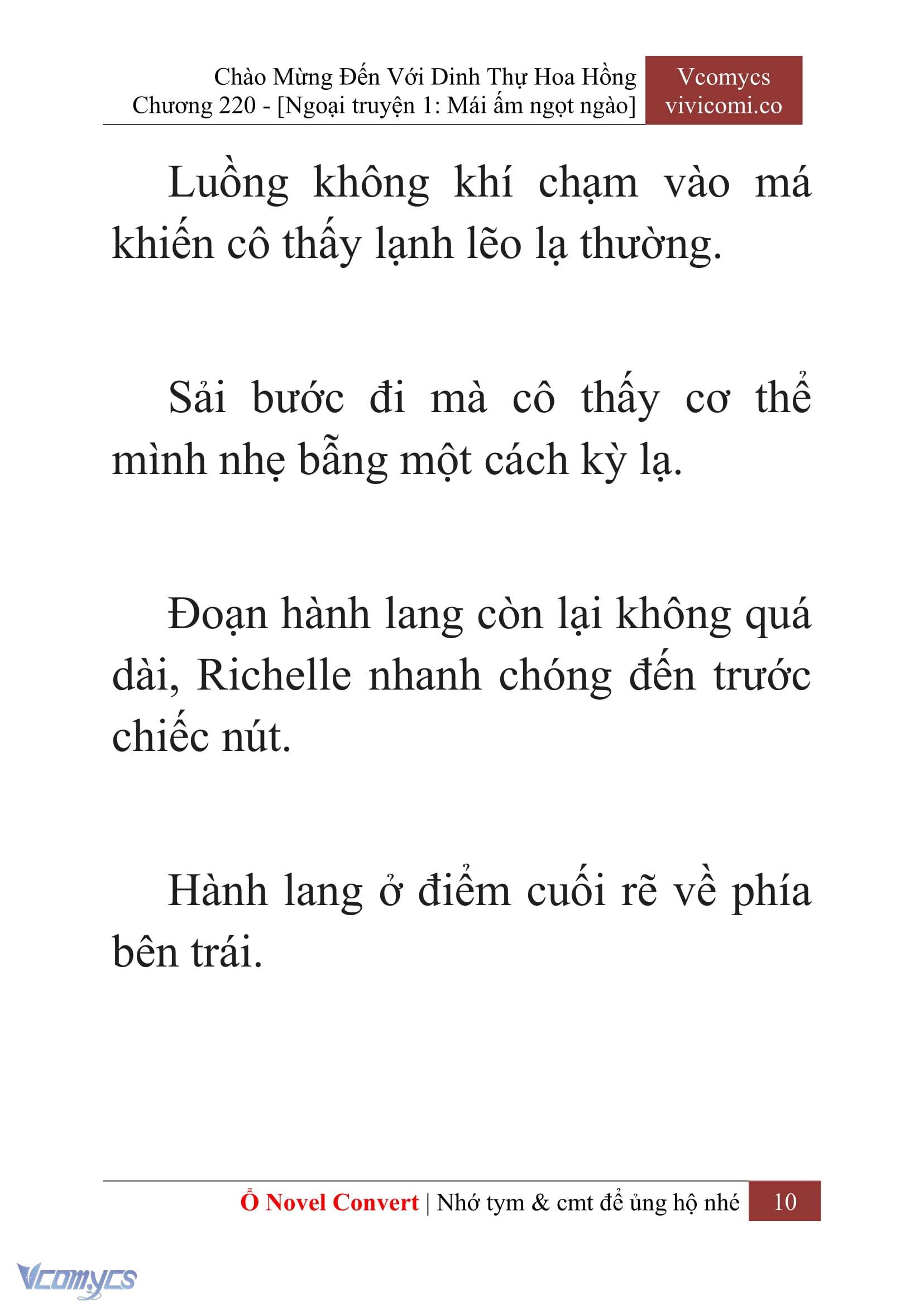 [Novel] Chào Mừng Đến Với Dinh Thự Hoa Hồng Chap 220 - Trang 2