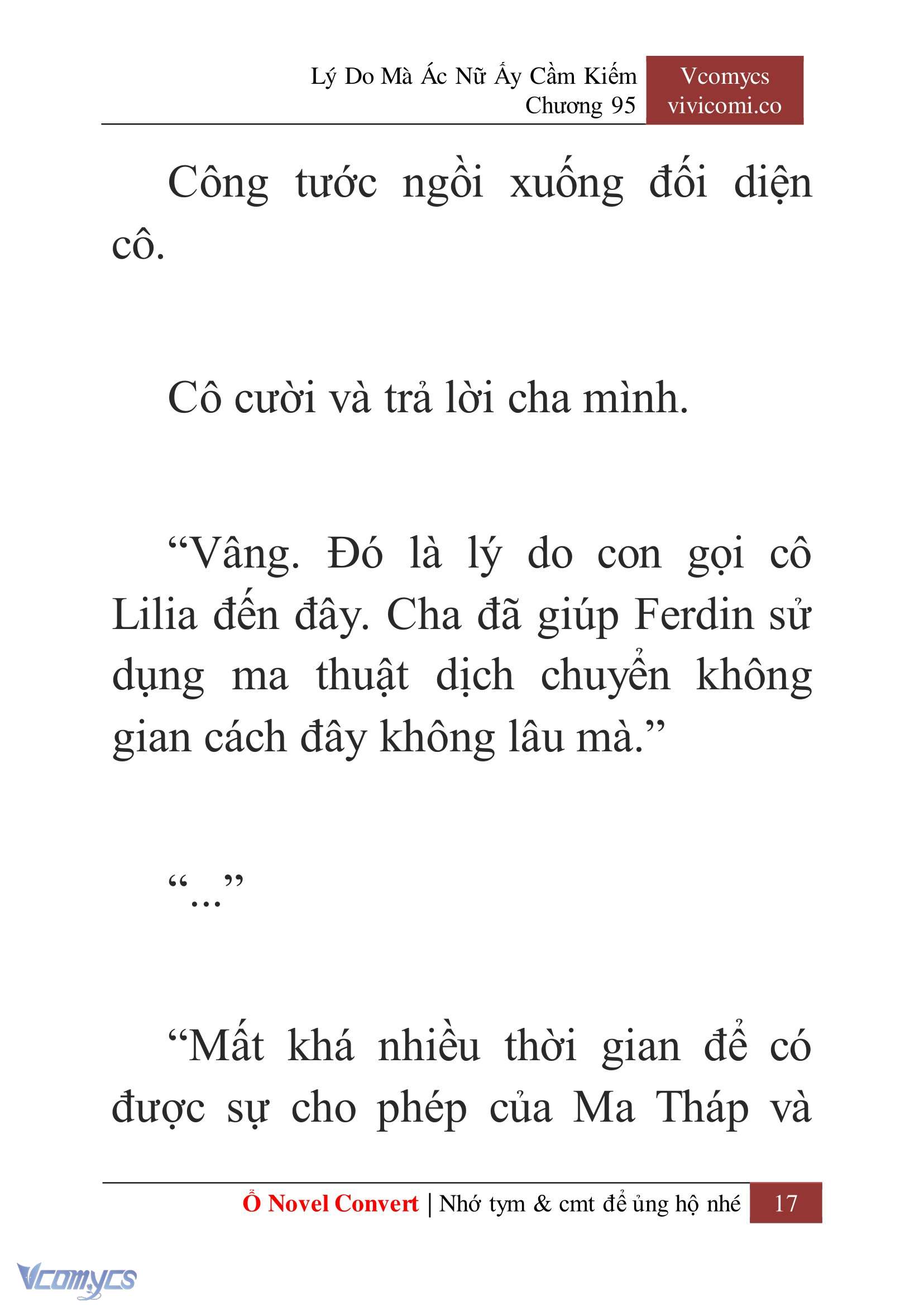 [Novel] Lý Do Mà Ác Nữ Ấy Cầm Kiếm Chap 95 - Trang 2