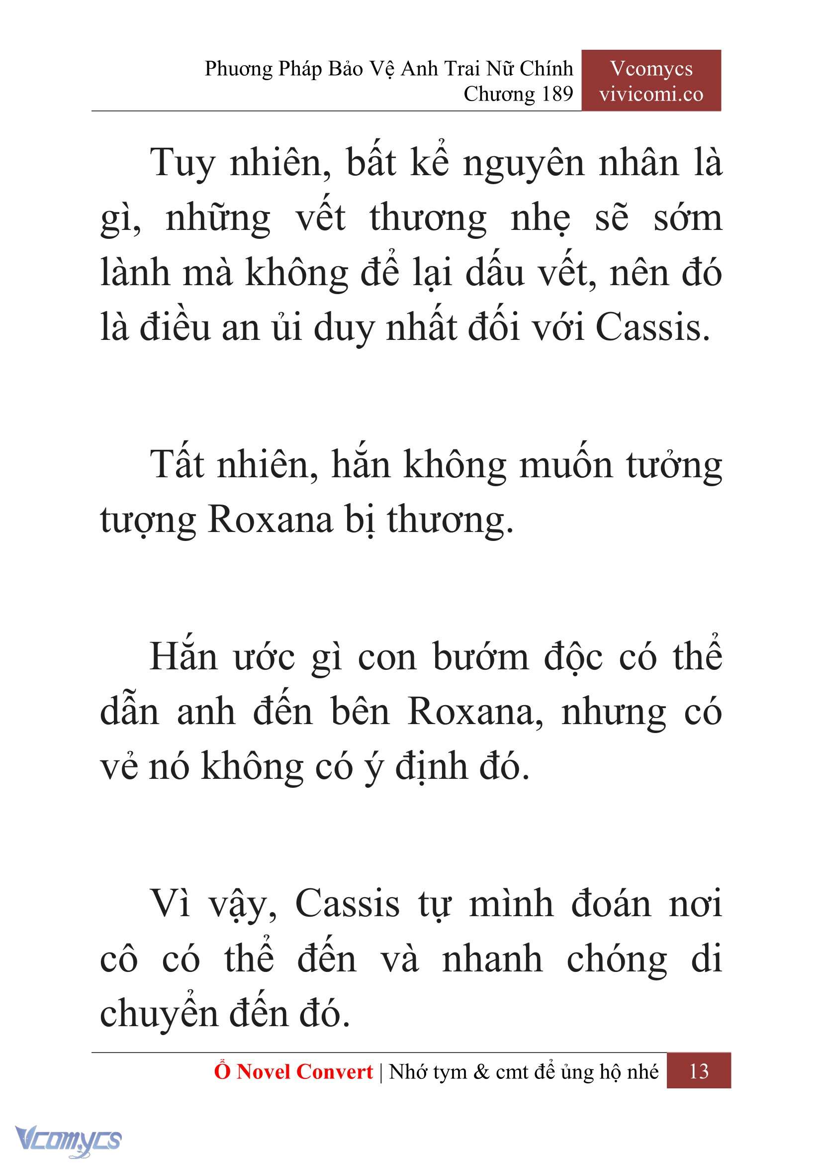 [Novel] Phương Pháp Bảo Vệ Anh Trai Nữ Chính Chap 189 - Trang 2