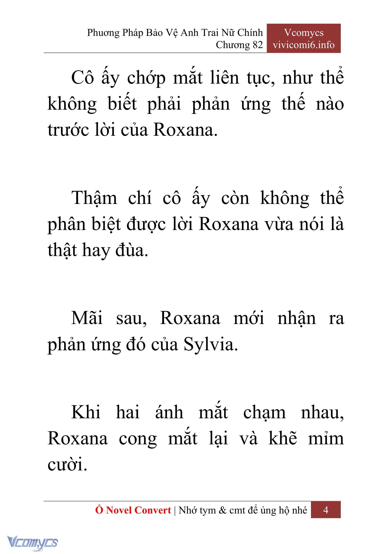 [Novel] Phương Pháp Bảo Vệ Anh Trai Nữ Chính Chap 82 - Trang 2