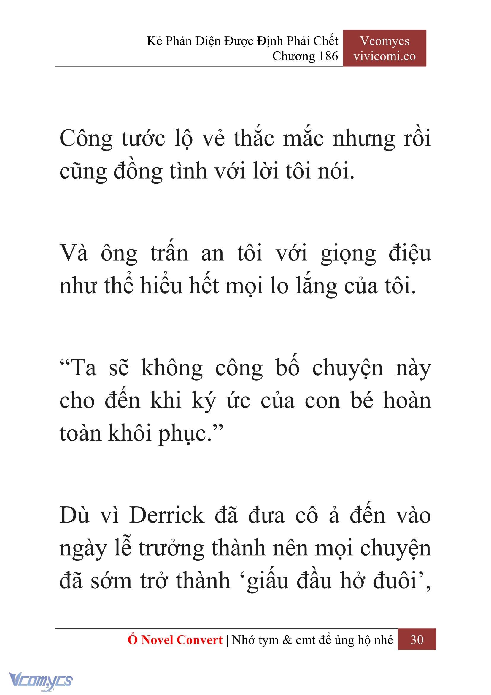 [Novel] Kẻ Phản Diện Được Định Phải Chết Chap 186 - Trang 2