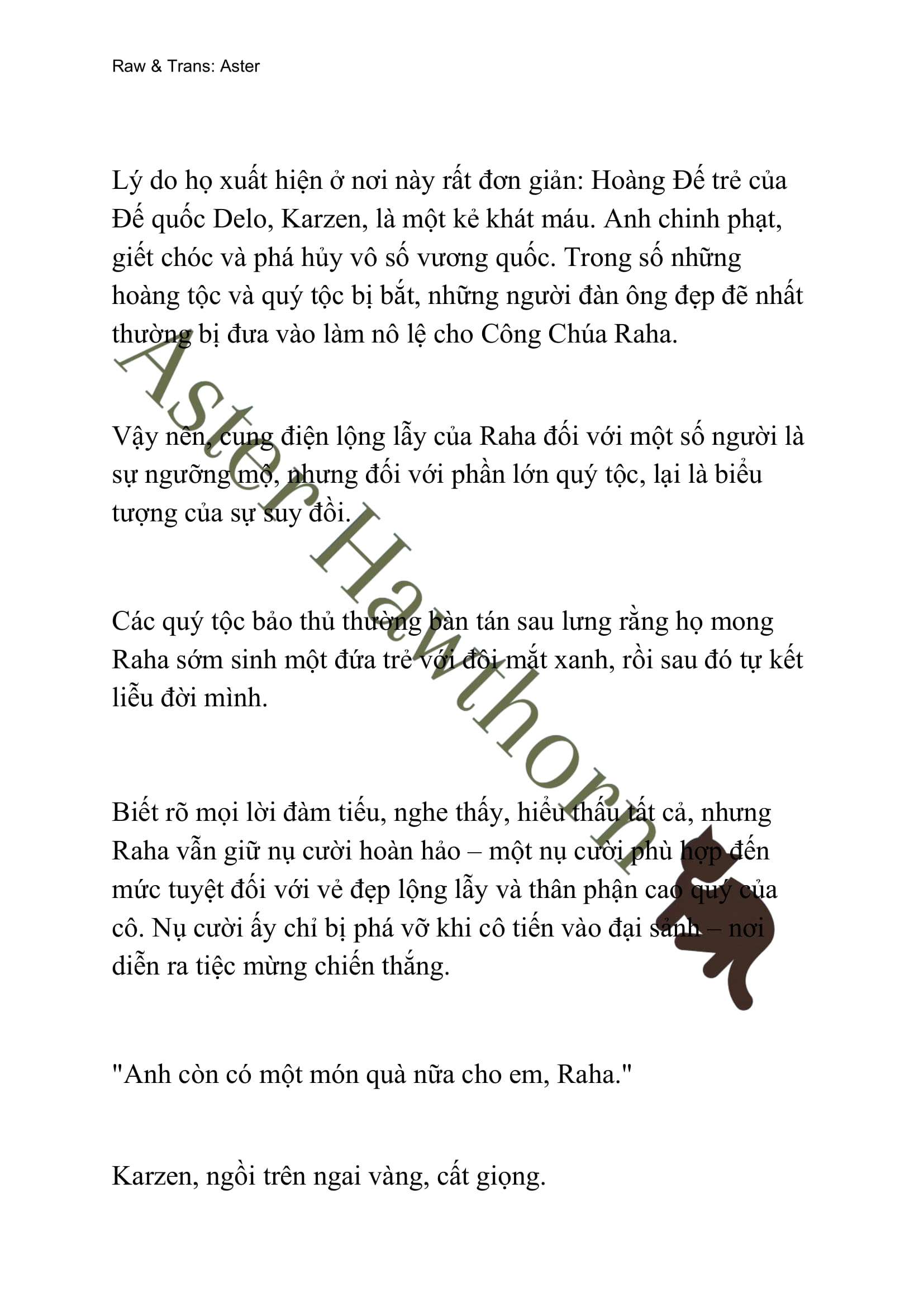 [NOVEL] Búp Bê Trong Phòng Ngủ Của Công Chúa Chap 1 - Trang 2