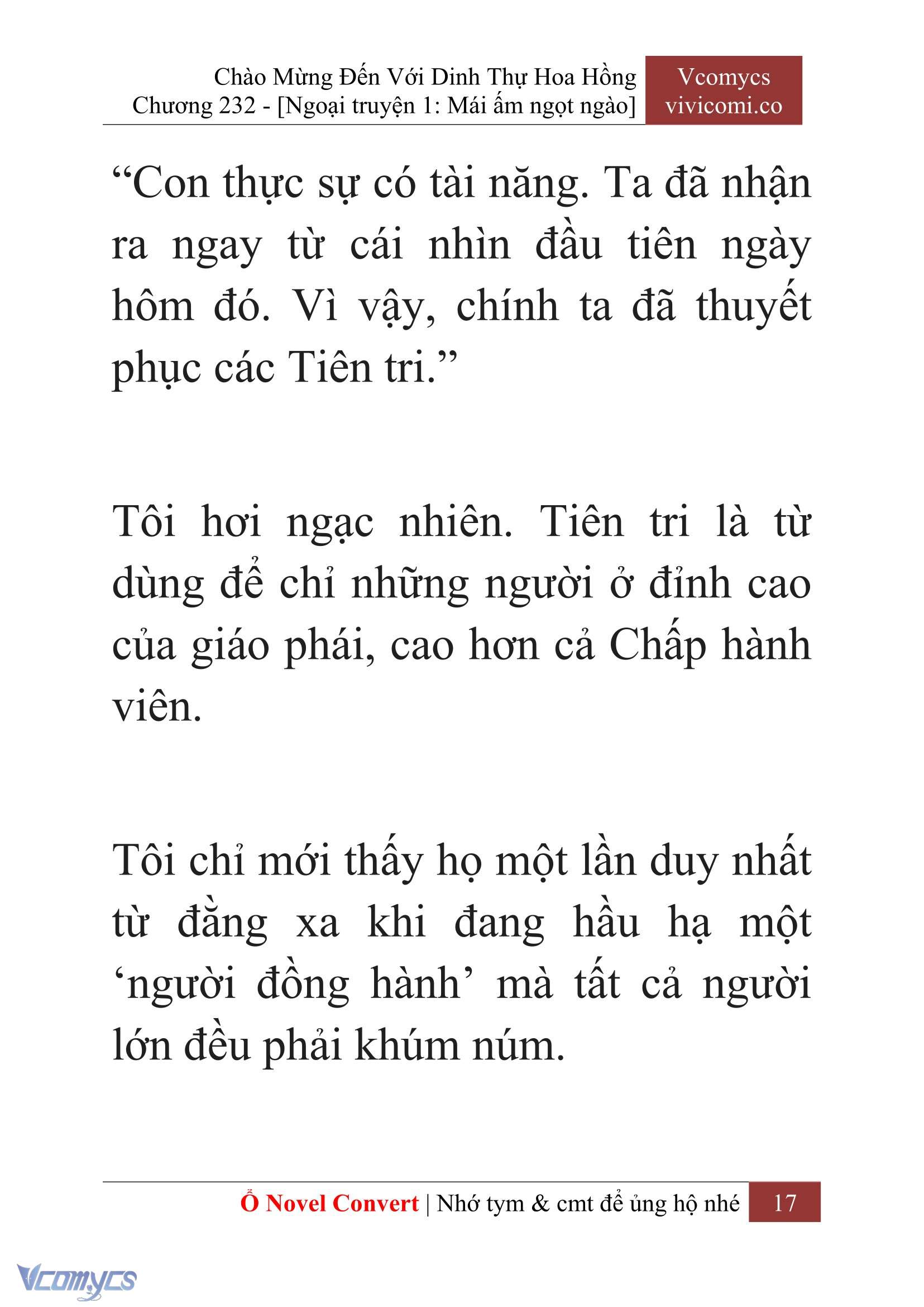 [Novel] Chào Mừng Đến Với Dinh Thự Hoa Hồng Chap 232 - Trang 2