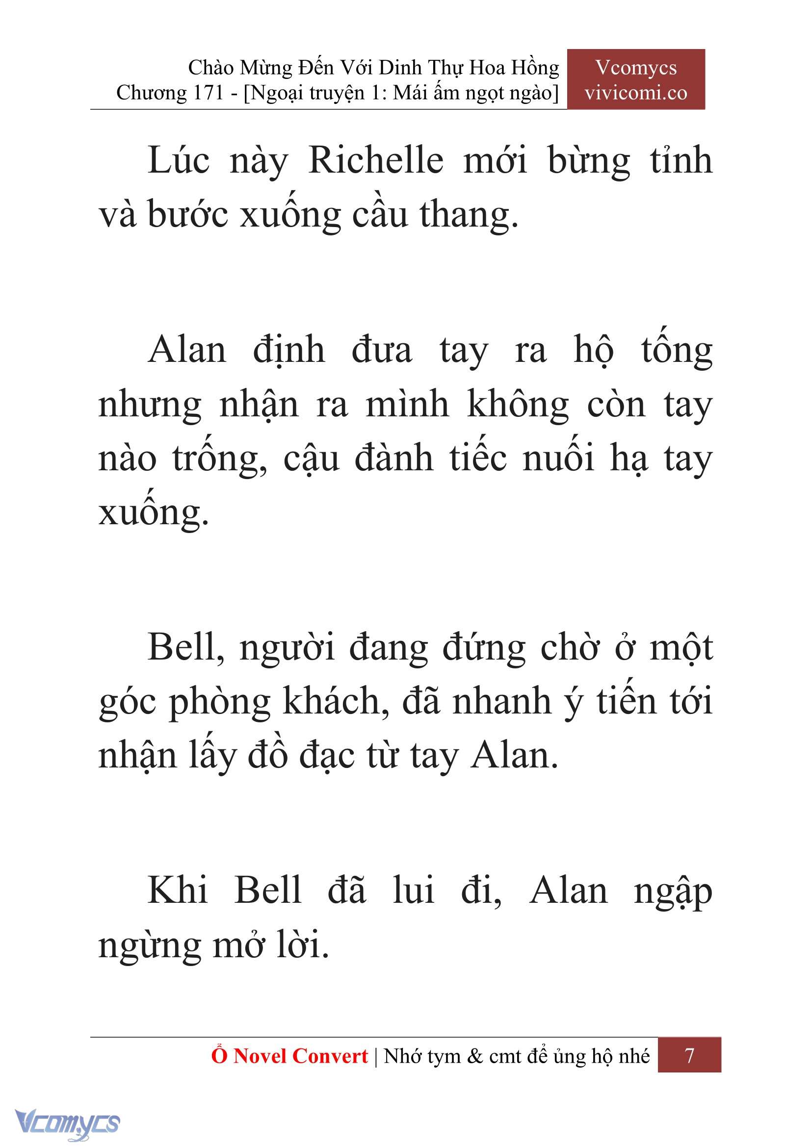 [Novel] Chào Mừng Đến Với Dinh Thự Hoa Hồng Chap 171 - Trang 2