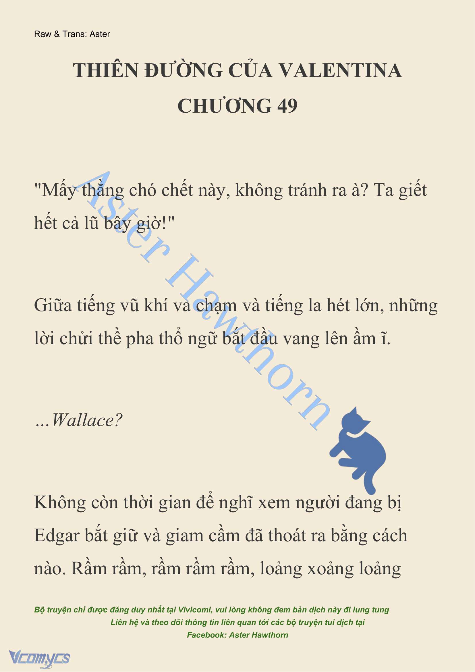 [NOVEL] Thiên Đường Của Valentina Chap 49 - Trang 2