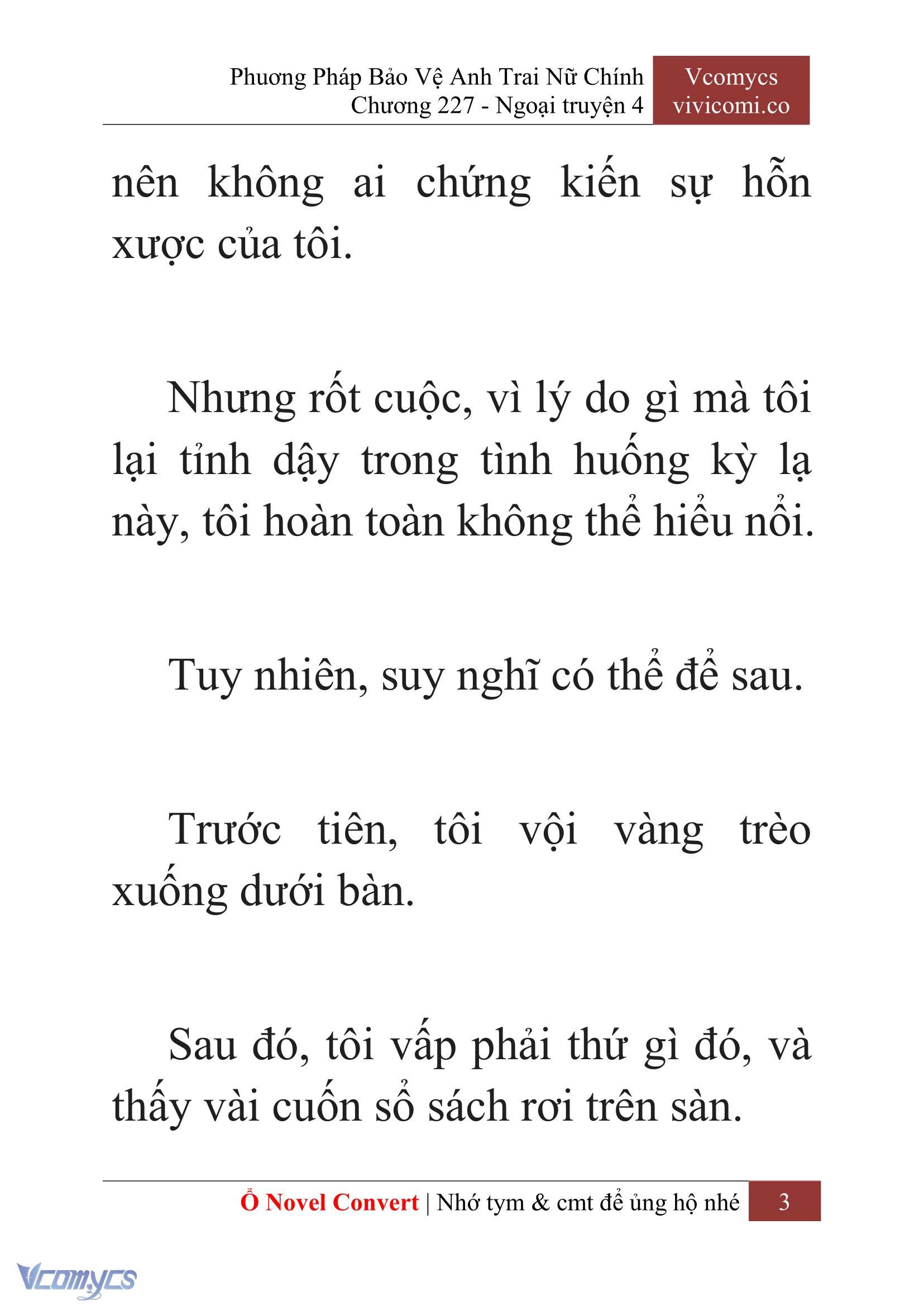[Novel] Phương Pháp Bảo Vệ Anh Trai Nữ Chính Chap 227 - Trang 2