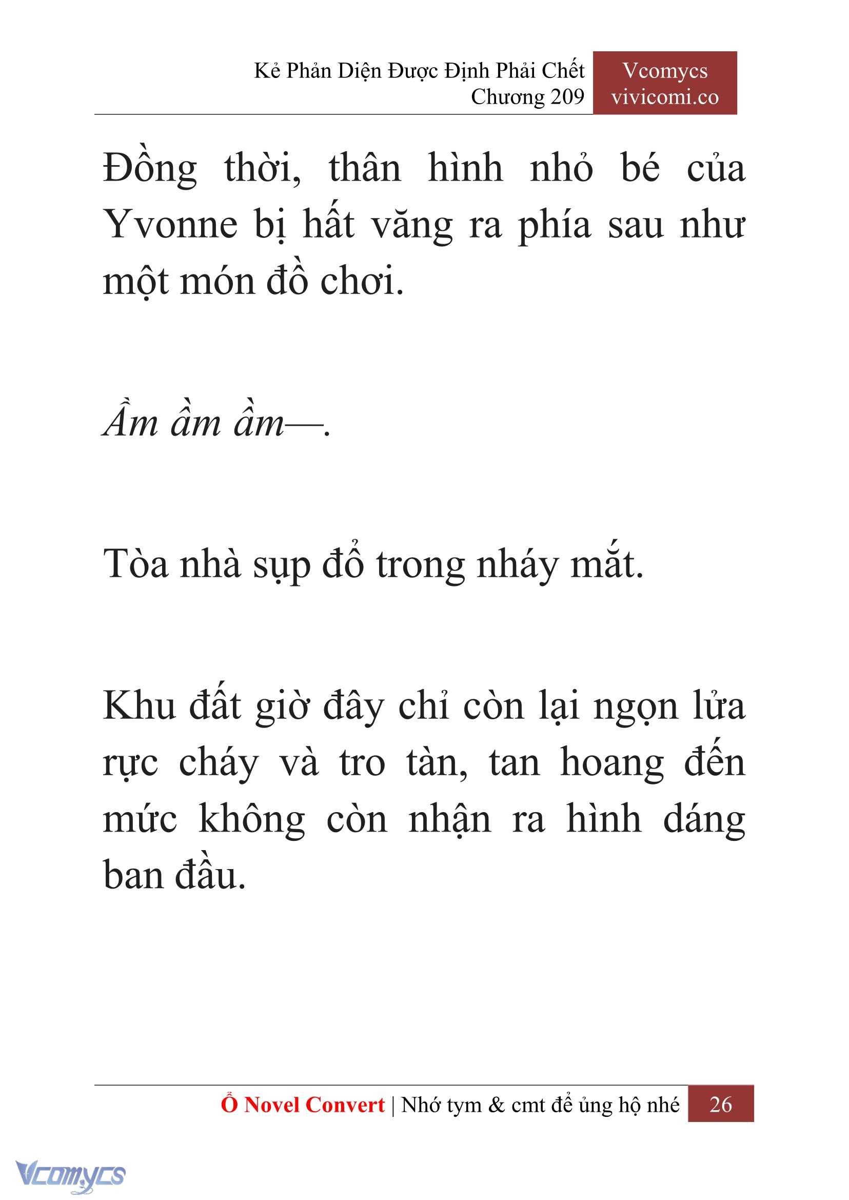 [Novel] Kẻ Phản Diện Được Định Phải Chết Chap 209 - Next Chap 210