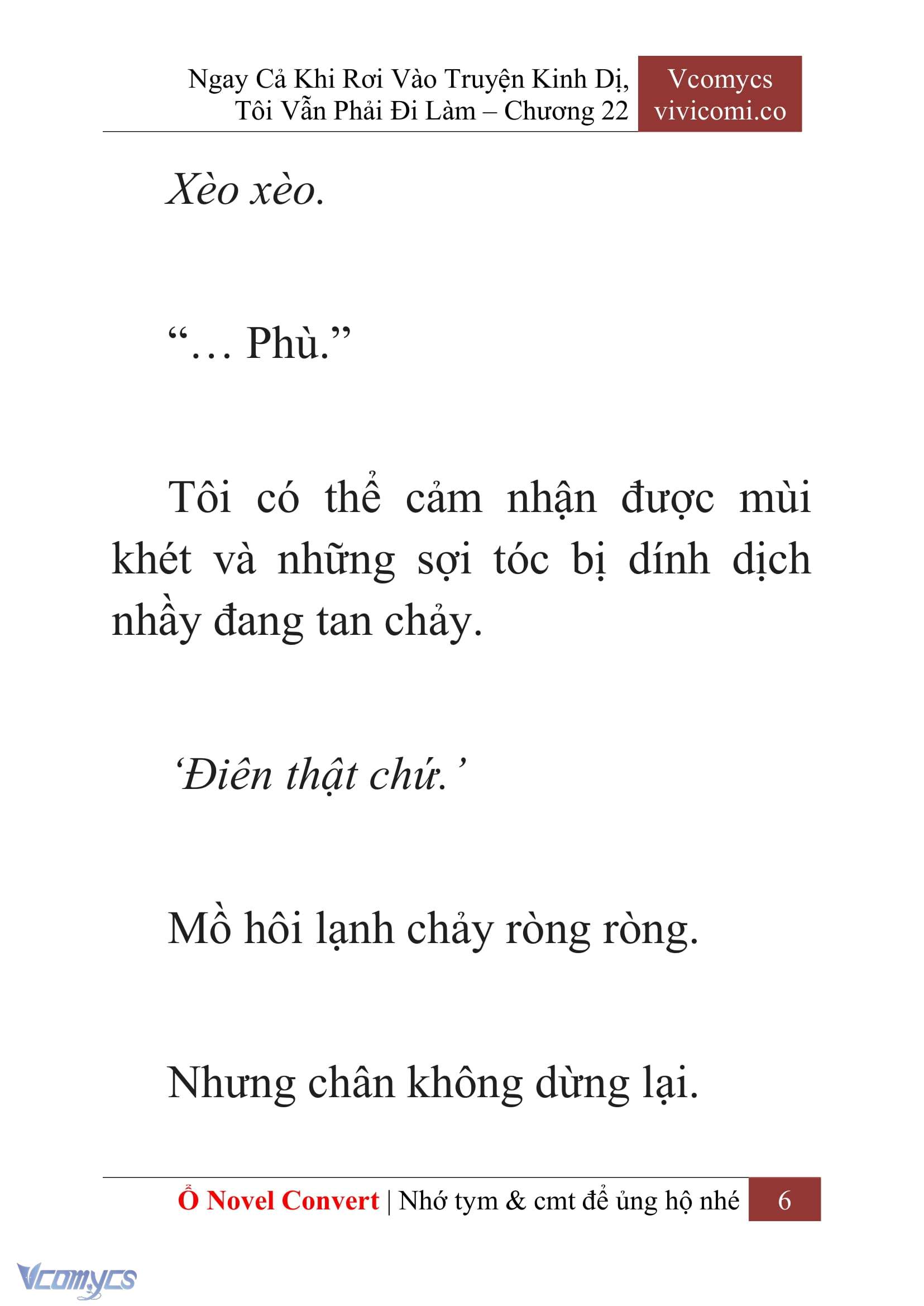 [Novel] Ngay Cả Khi Rơi Vào Truyện Kinh Dị, Tôi Vẫn Phải Đi Làm Chap 22 - Trang 2