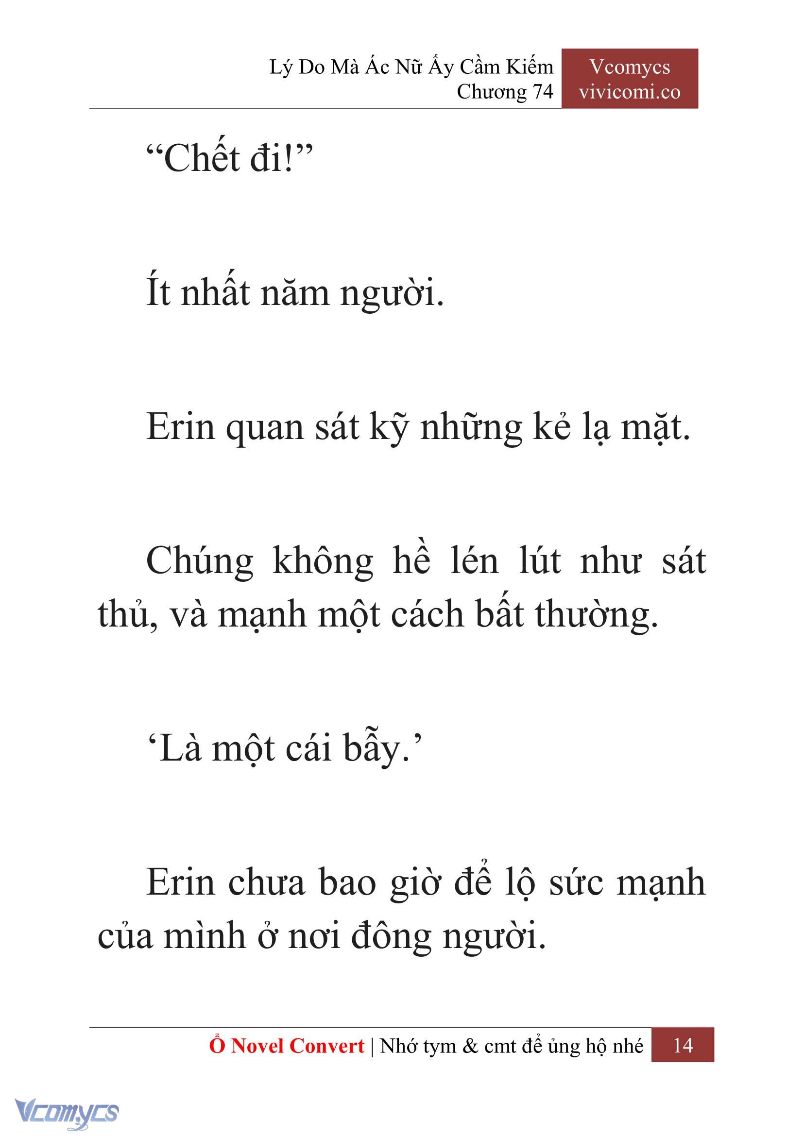 [Novel] Lý Do Mà Ác Nữ Ấy Cầm Kiếm Chap 74 - Trang 2