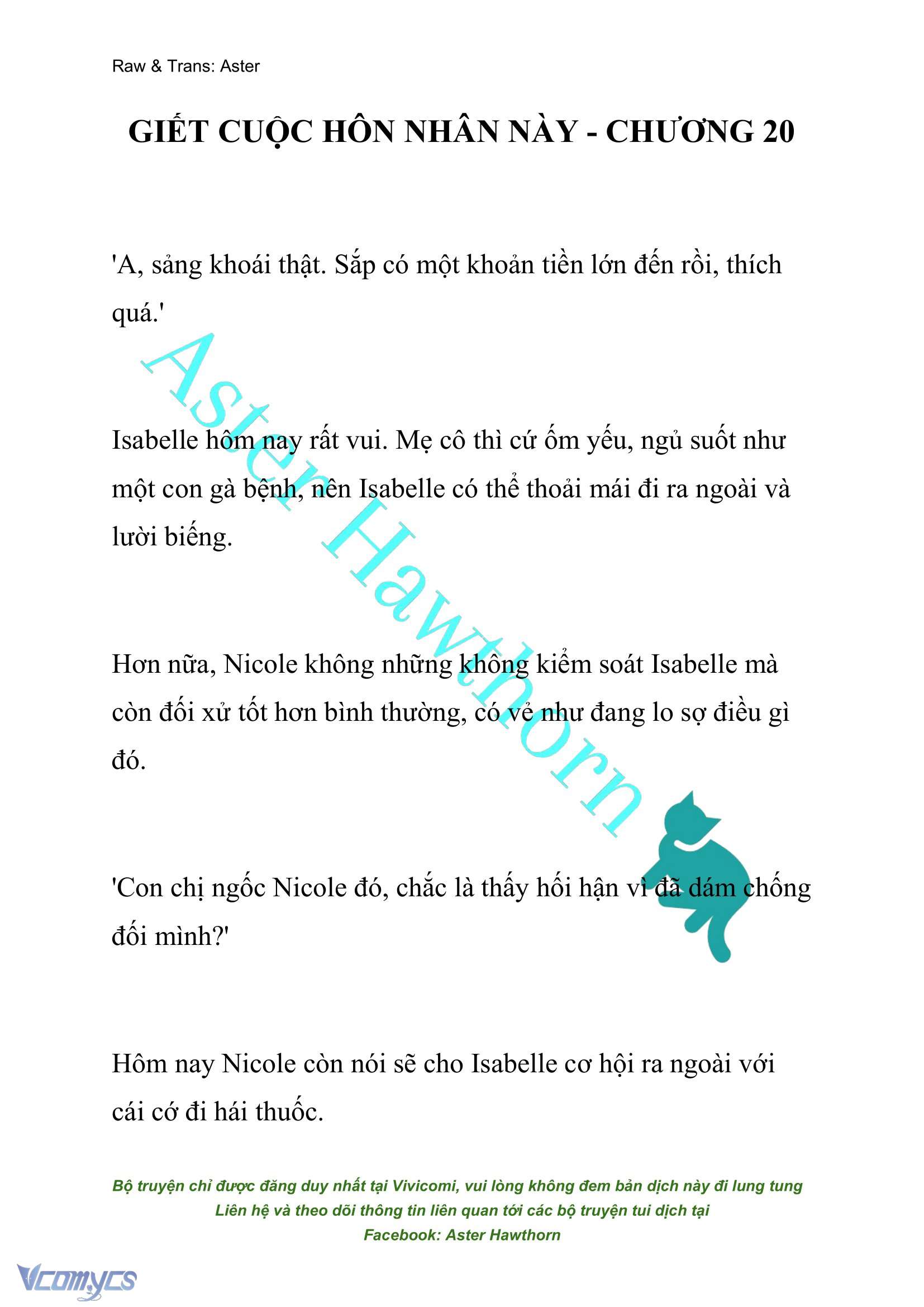 [NOVEL] Giết Cuộc Hôn Nhân Này Chap 20 - Trang 2