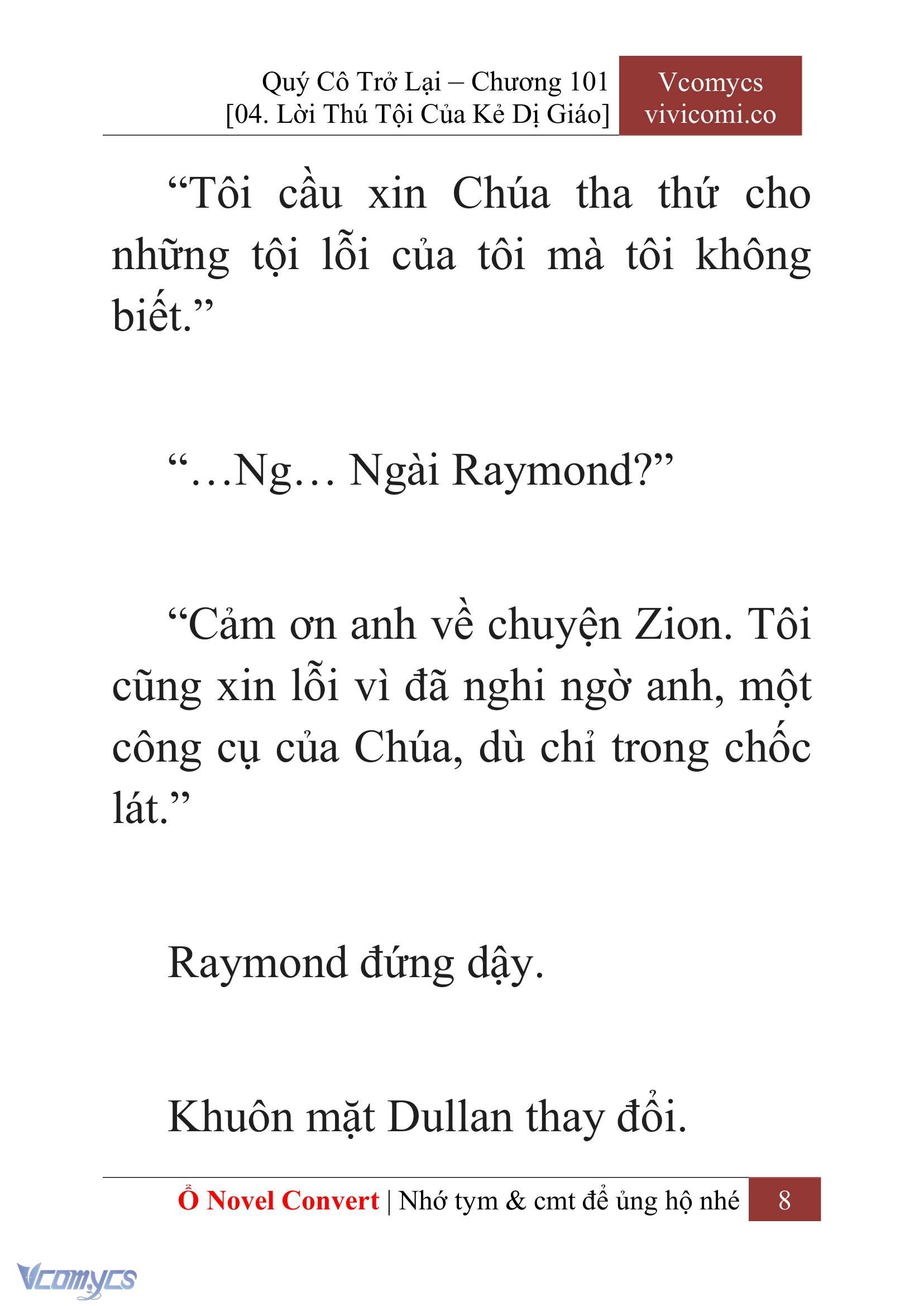 [Novel] Quý Cô Trở Lại Chap 101 - Trang 2